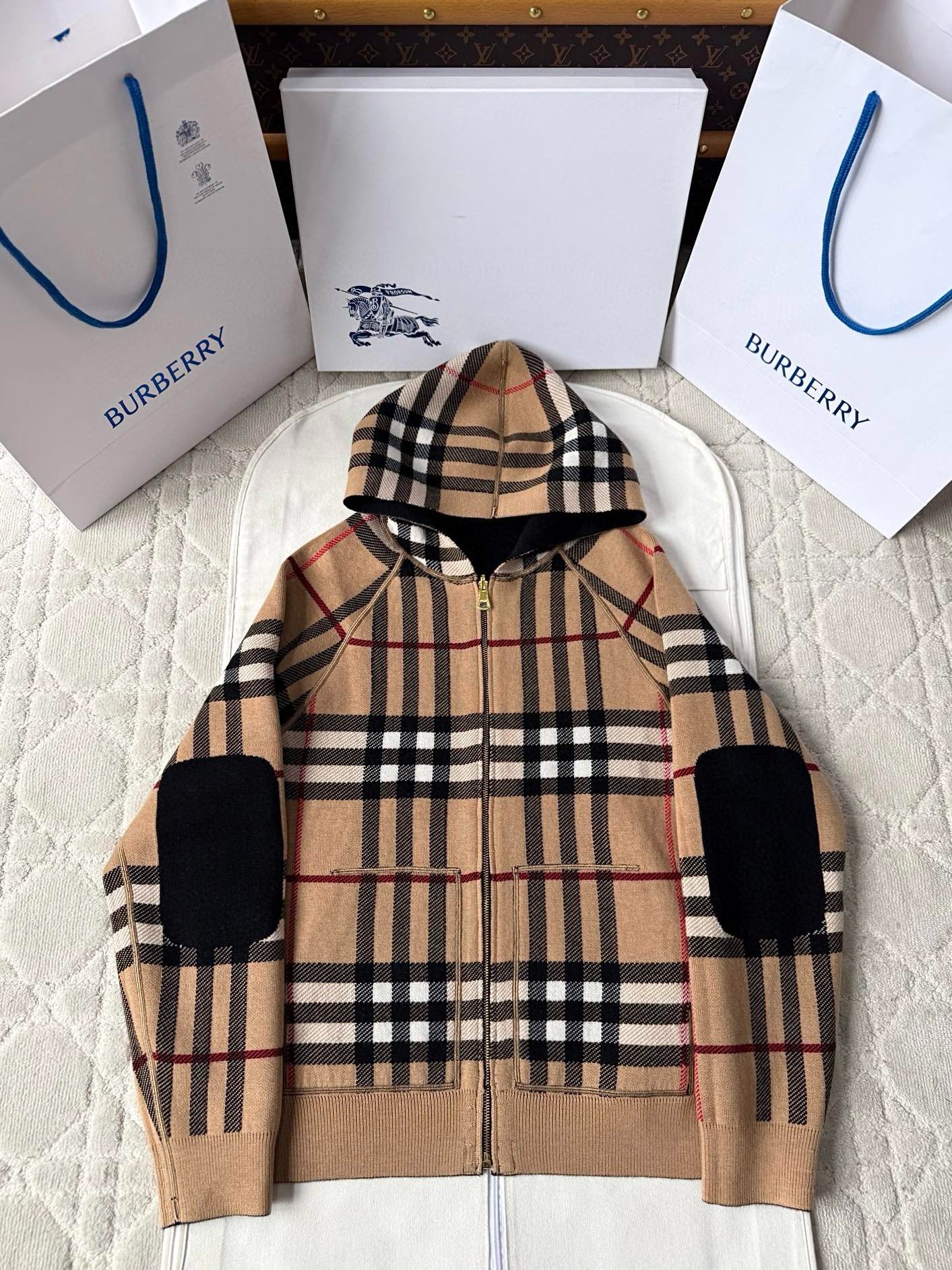 버버리 25FW 리버시블 울코트