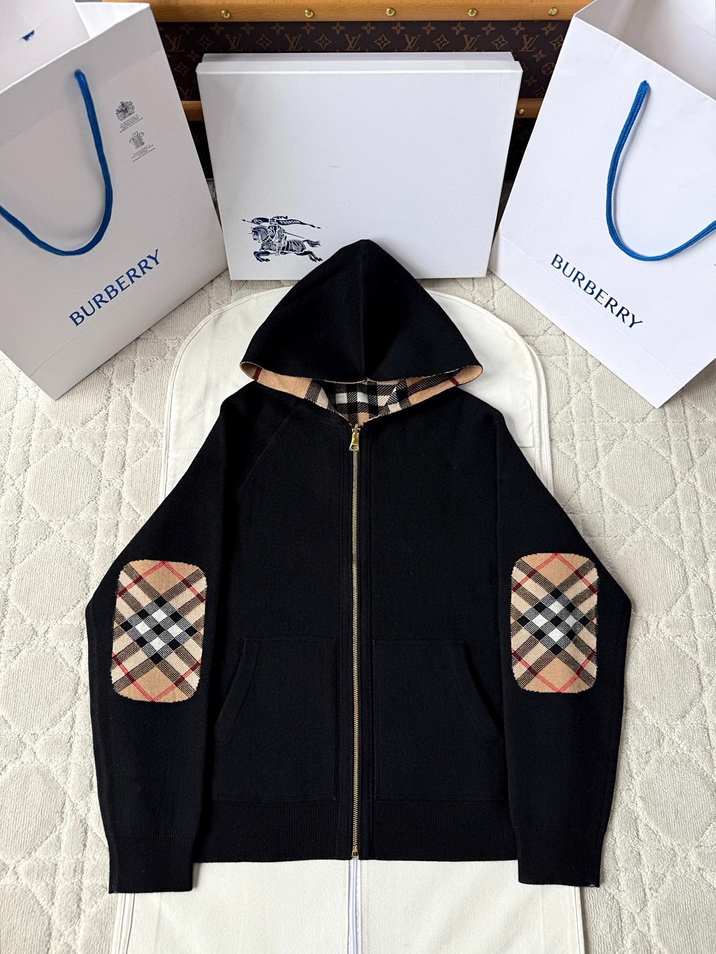 버버리 25FW 리버시블 울코트