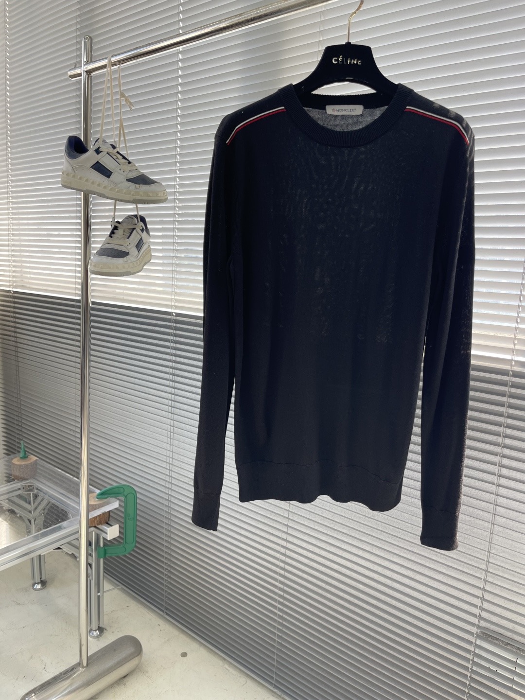 몽클레어 니트 라운드 풀오버