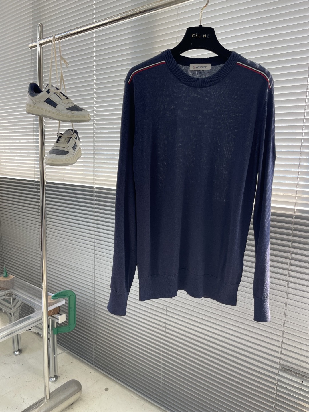 몽클레어 니트 라운드 풀오버