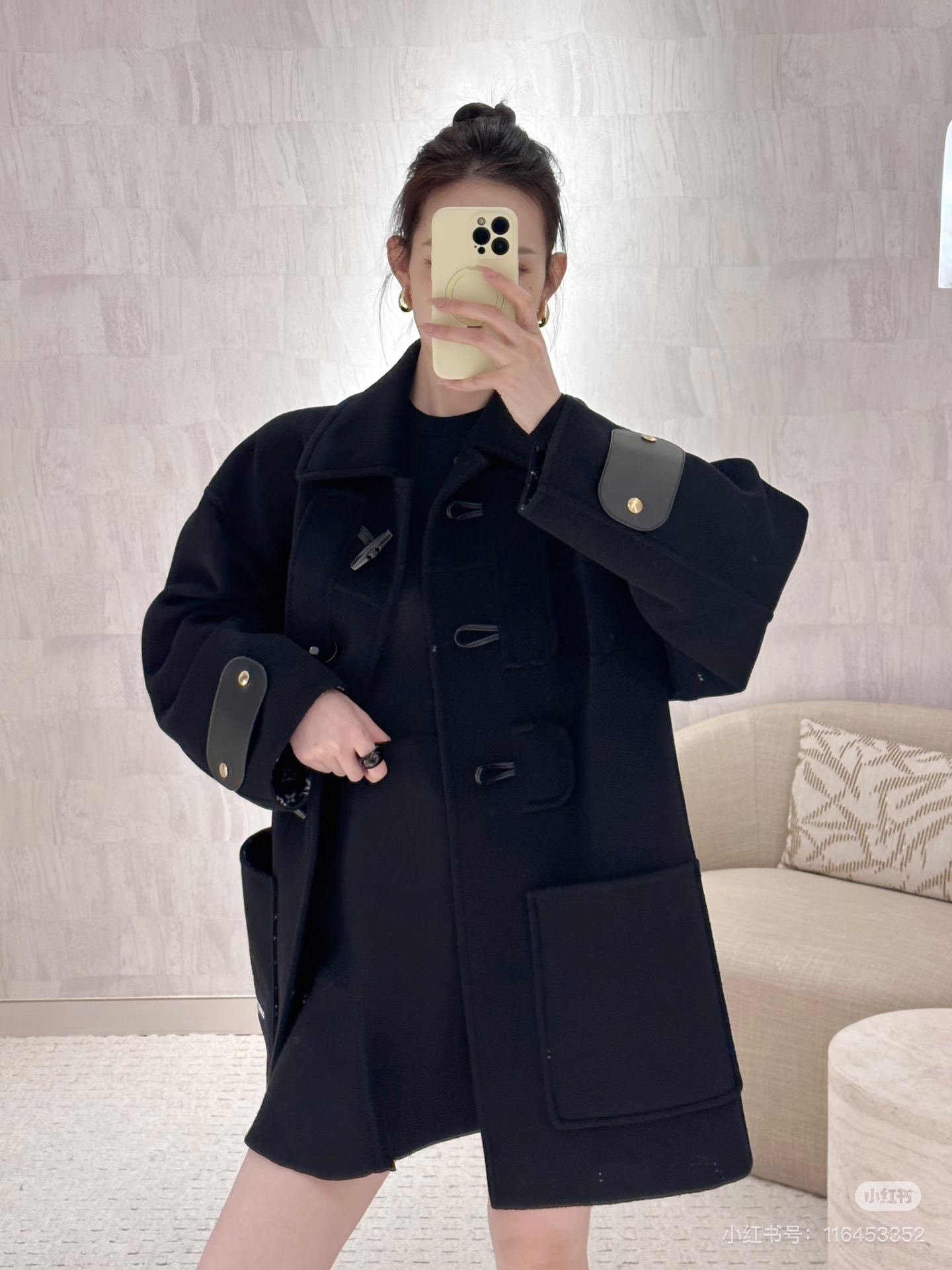 루이비통 25SS 신상 안감 올오버코트