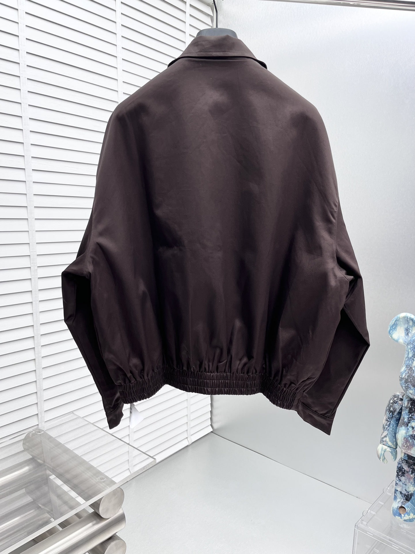 미우미우 25ss 신상 플라워 모직 블루종