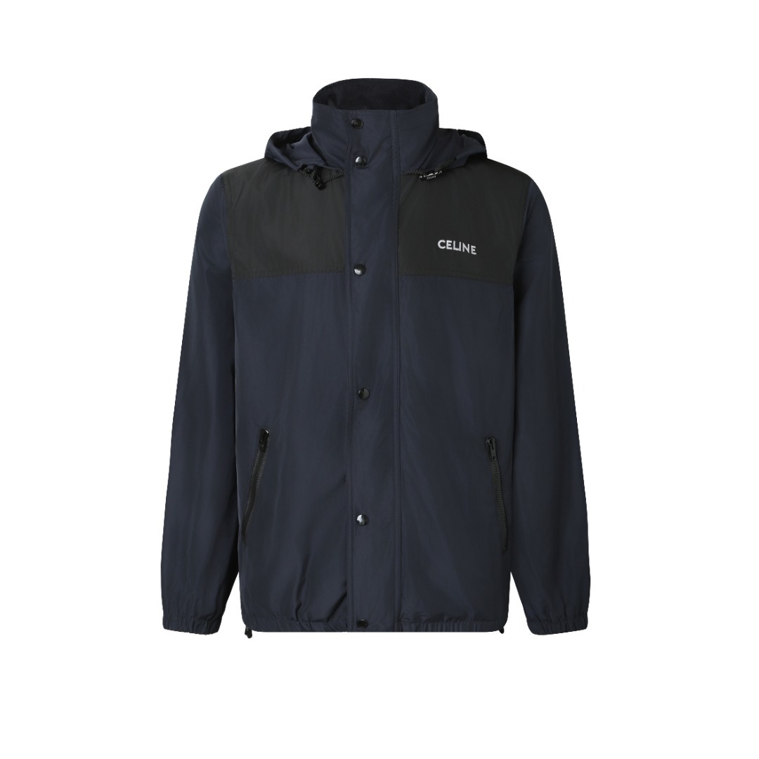 셀린느 자수 트렌치 코트