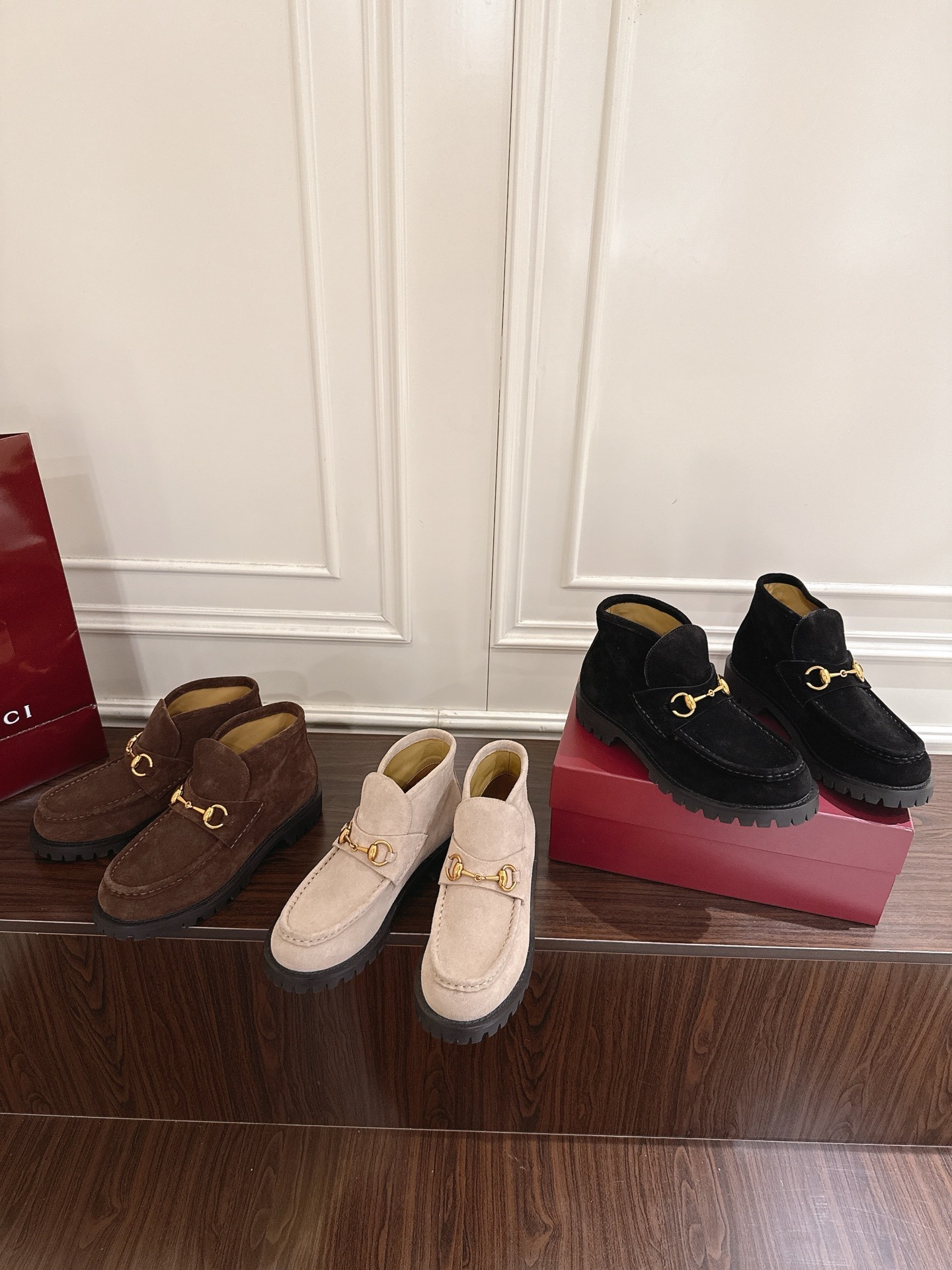 구찌 신상 앵클부츠