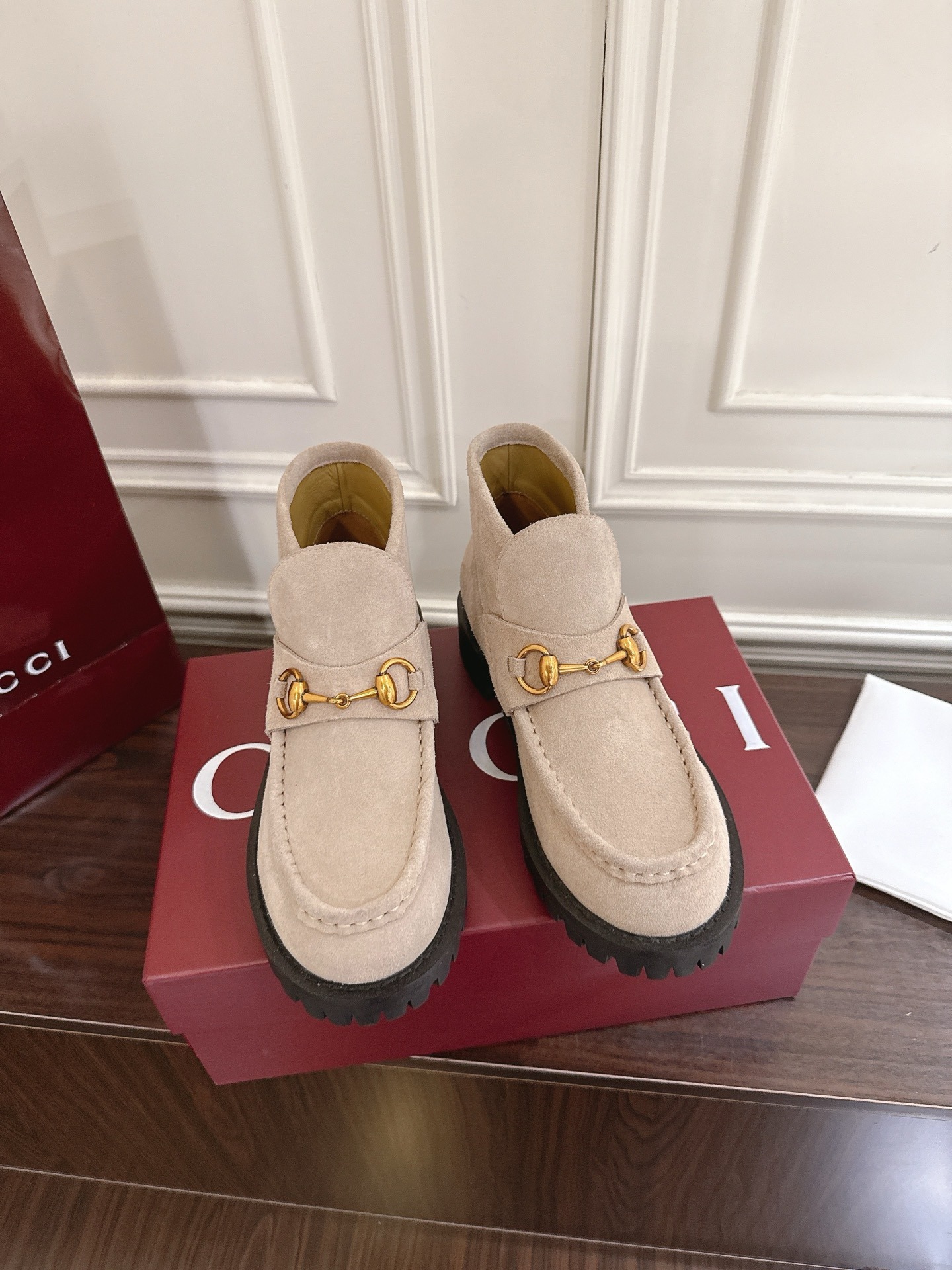 구찌 신상 앵클부츠