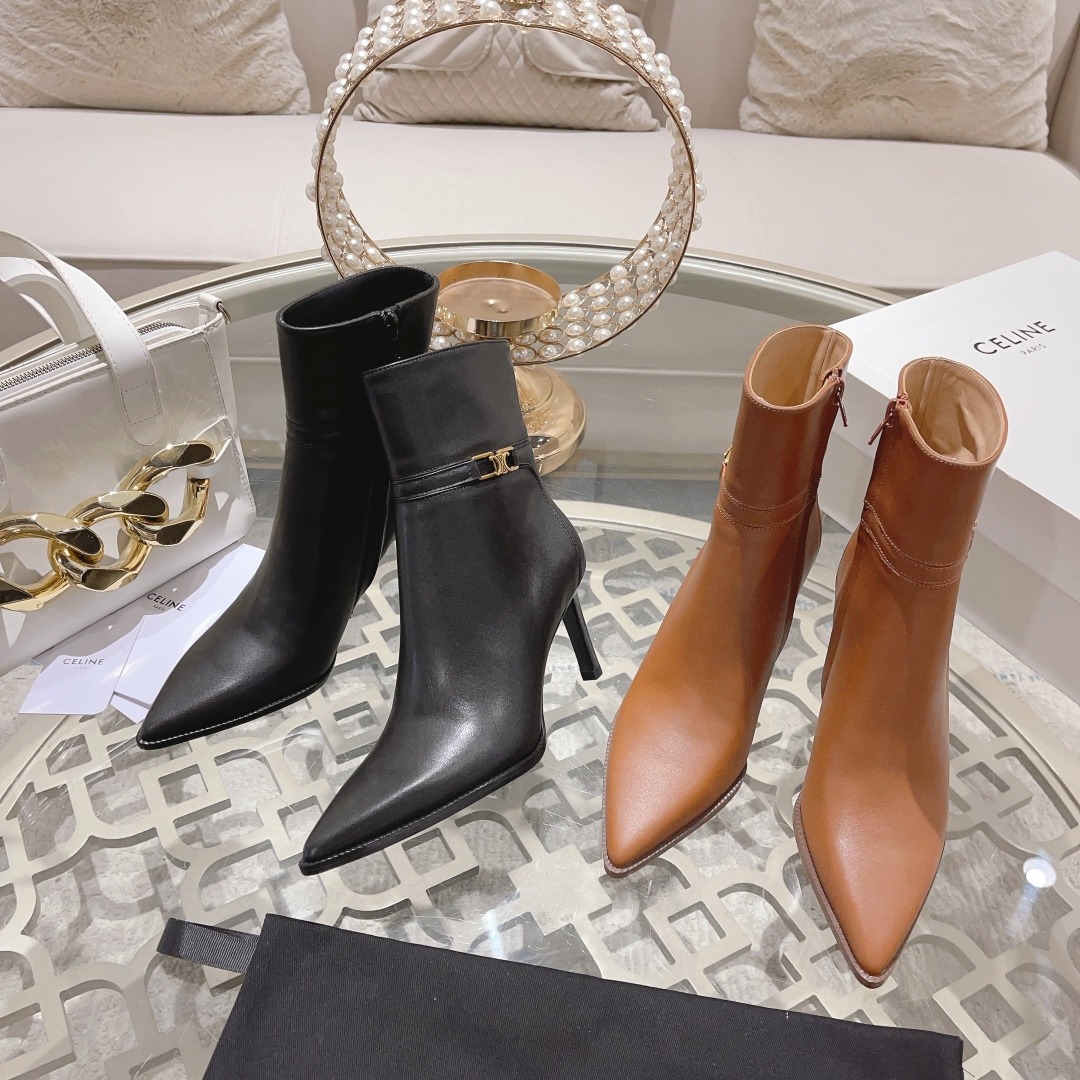 셀린느 25ss 신상 스틸레토 앵클 부츠