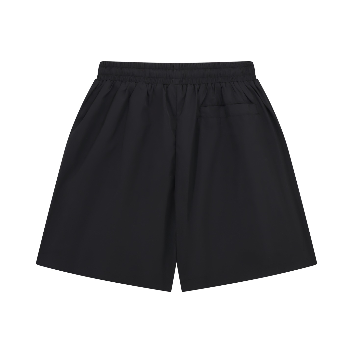 발렌시아가 클래식 로고 자수 비치 반바지