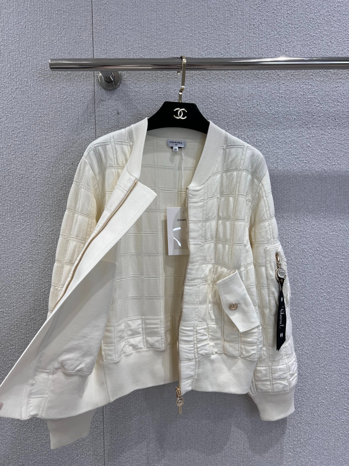 샤넬 25B 프리미엄 핸드메이드 점퍼