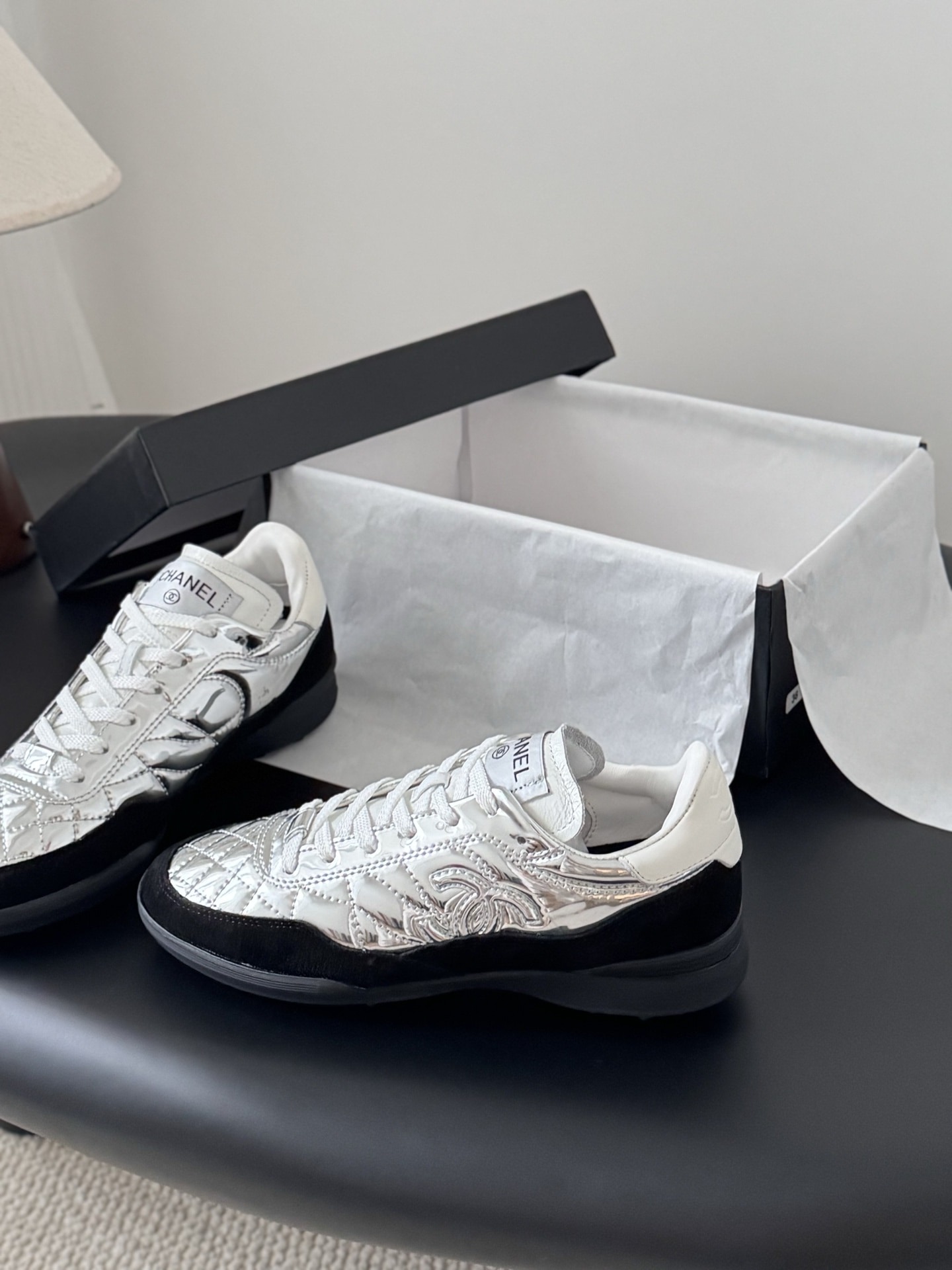 샤넬 신상 퀼팅 운동화
