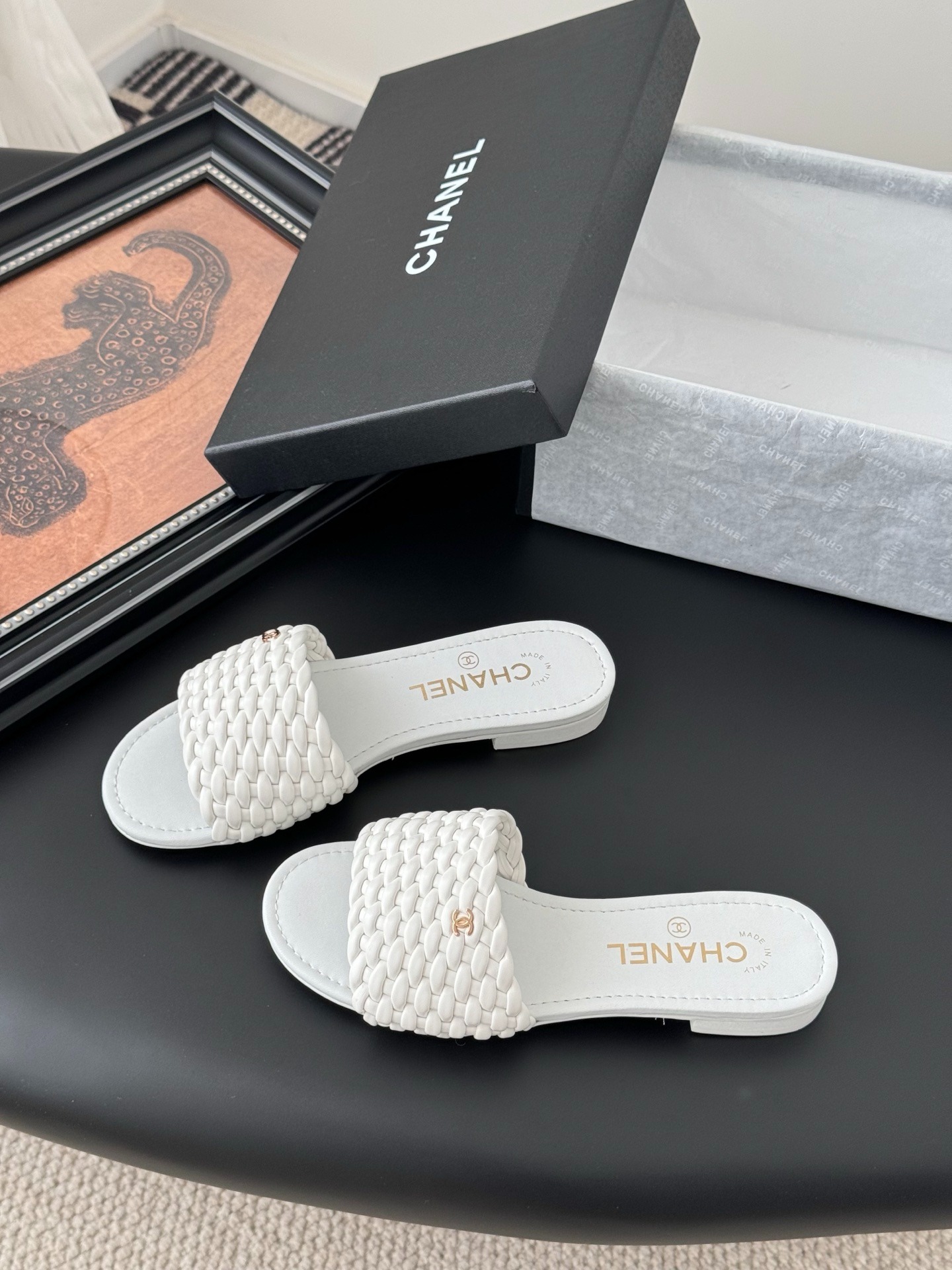 샤넬 25P 신상 슬리퍼
