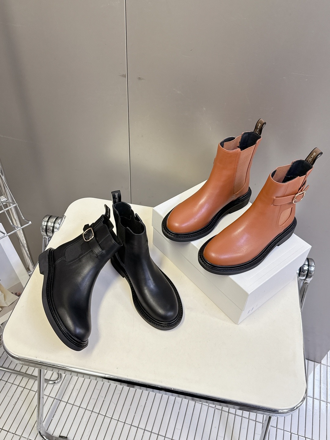 셀린느 신상 라이더 부츠