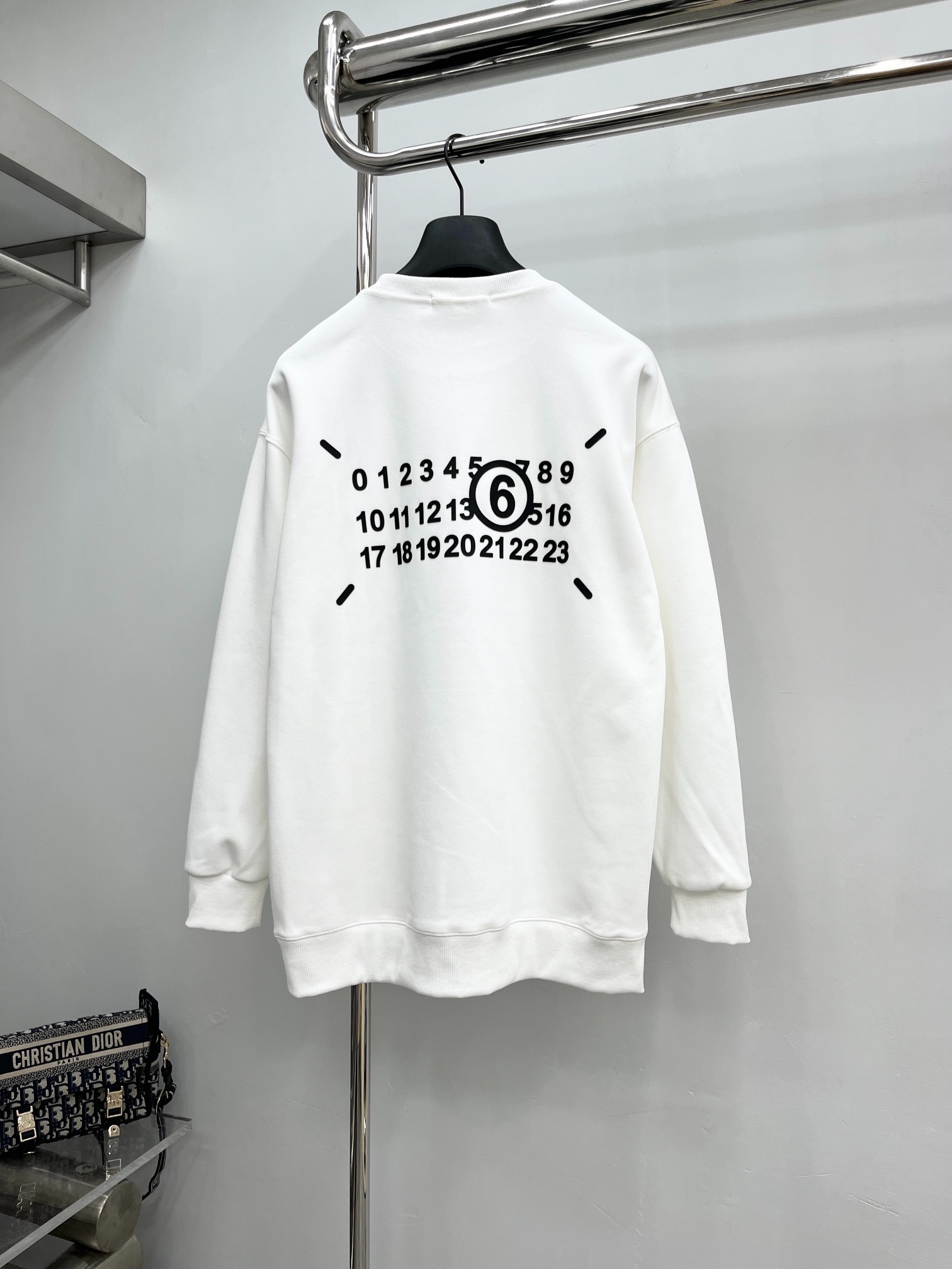 메종마르지엘라 25ss 신상 프린트 맨투맨