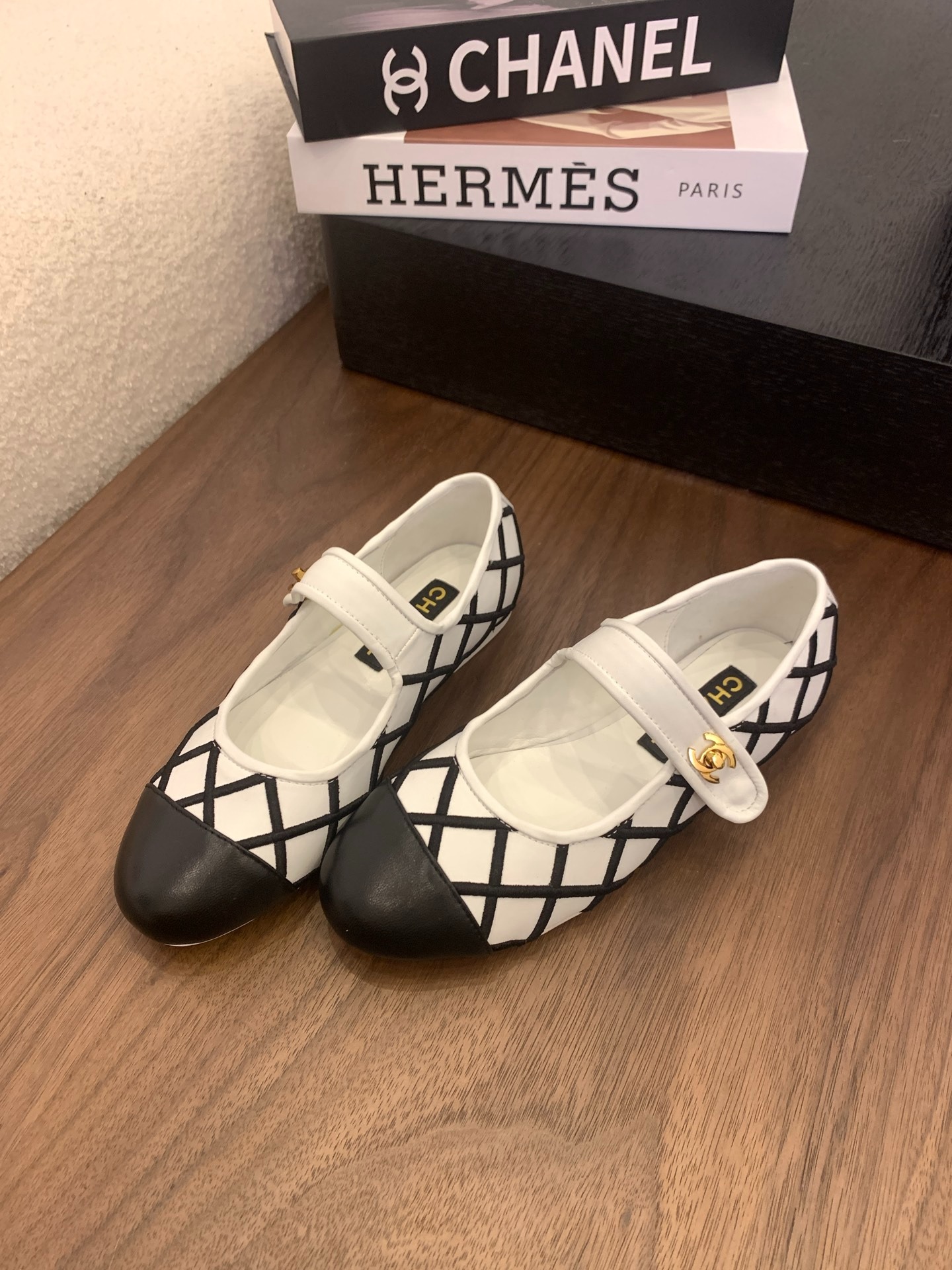 샤넬25 신상 플랫 메리제인 플랫