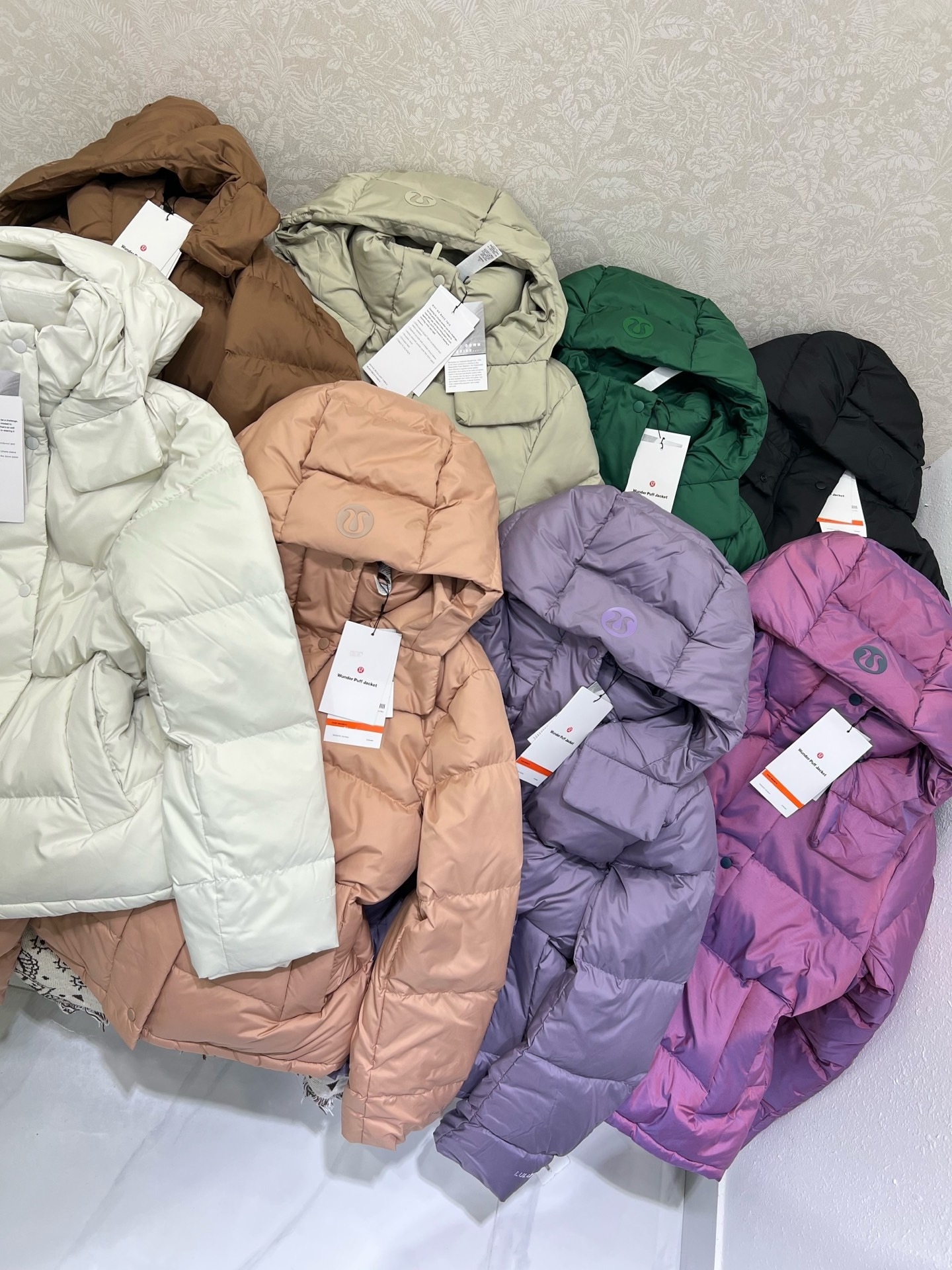 룰*레몬 25 신상 블루종 다운