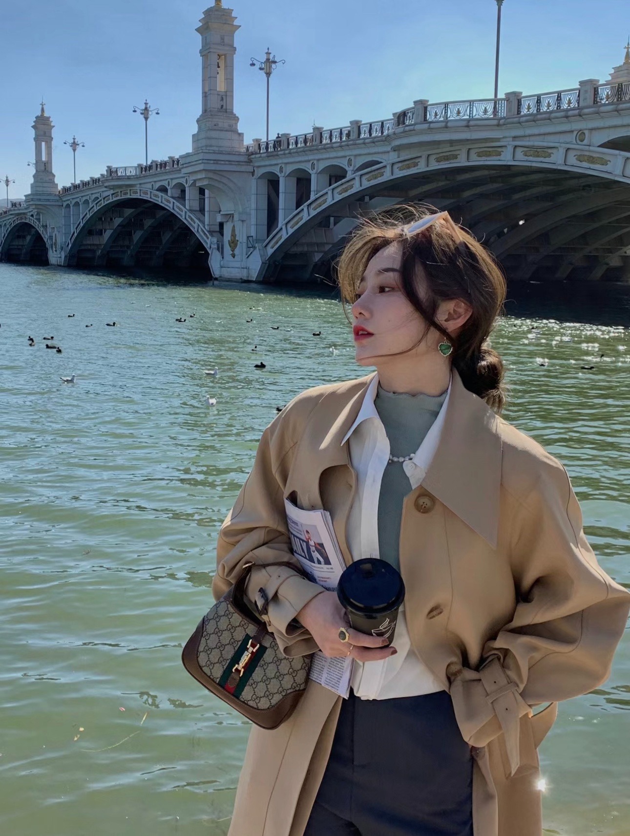 구찌 재키 1961 미니 숄더백