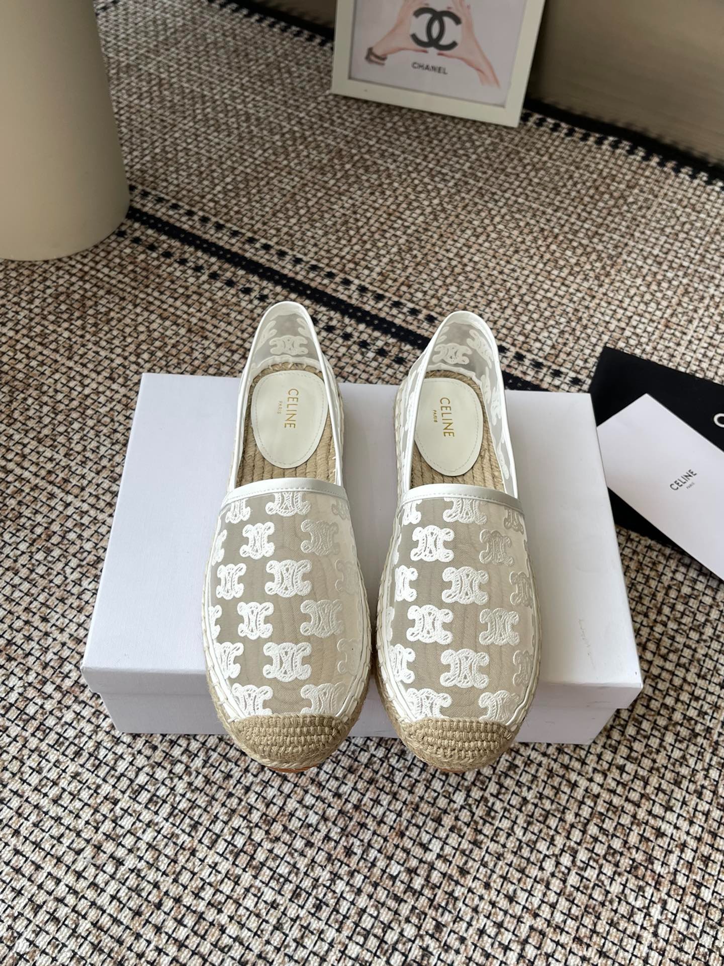 셀린느 25ss 최신 트리옹프 에스파듀