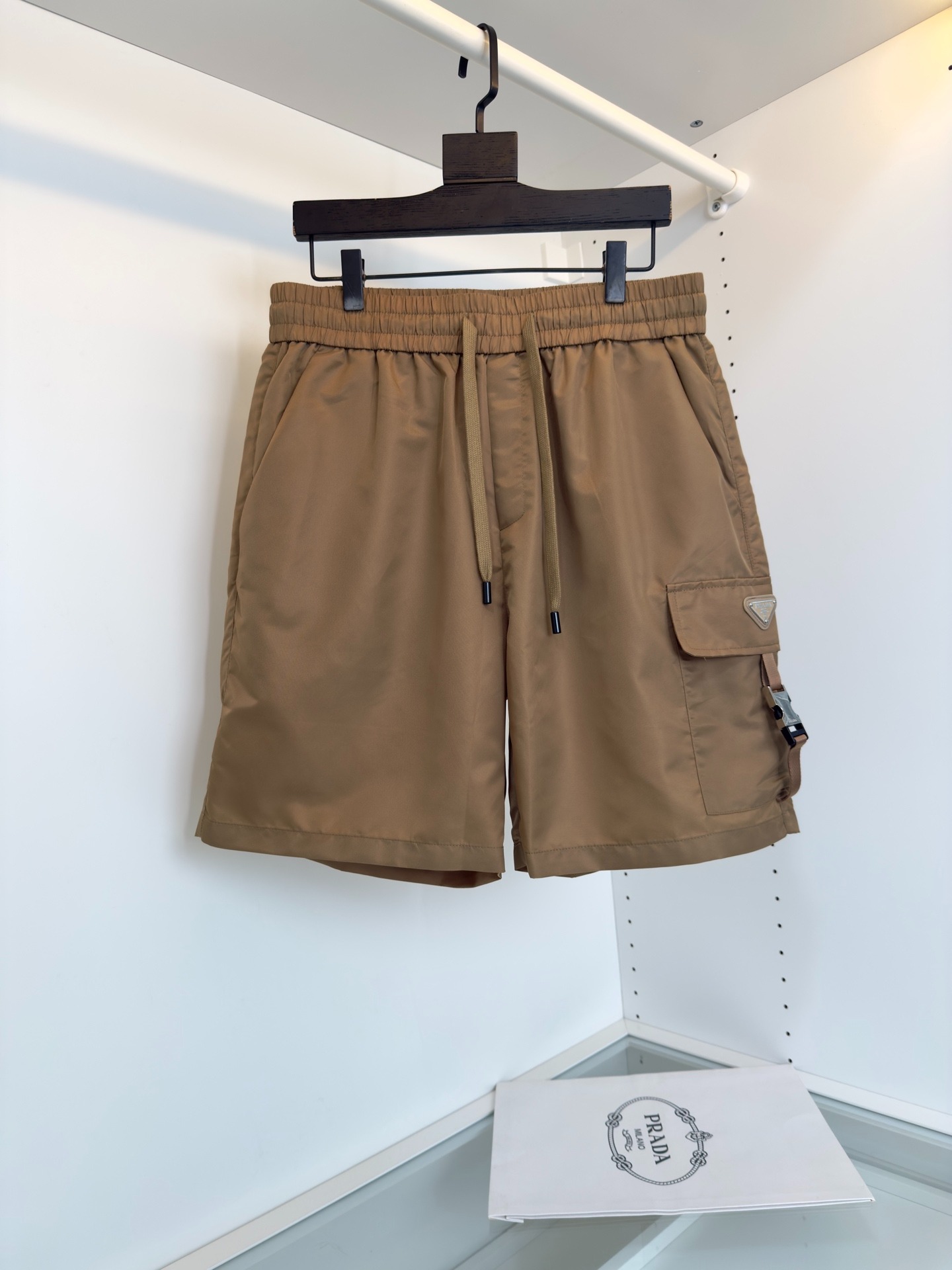 프라다 2025 원포켓 삼각로고 캐주얼 팬츠