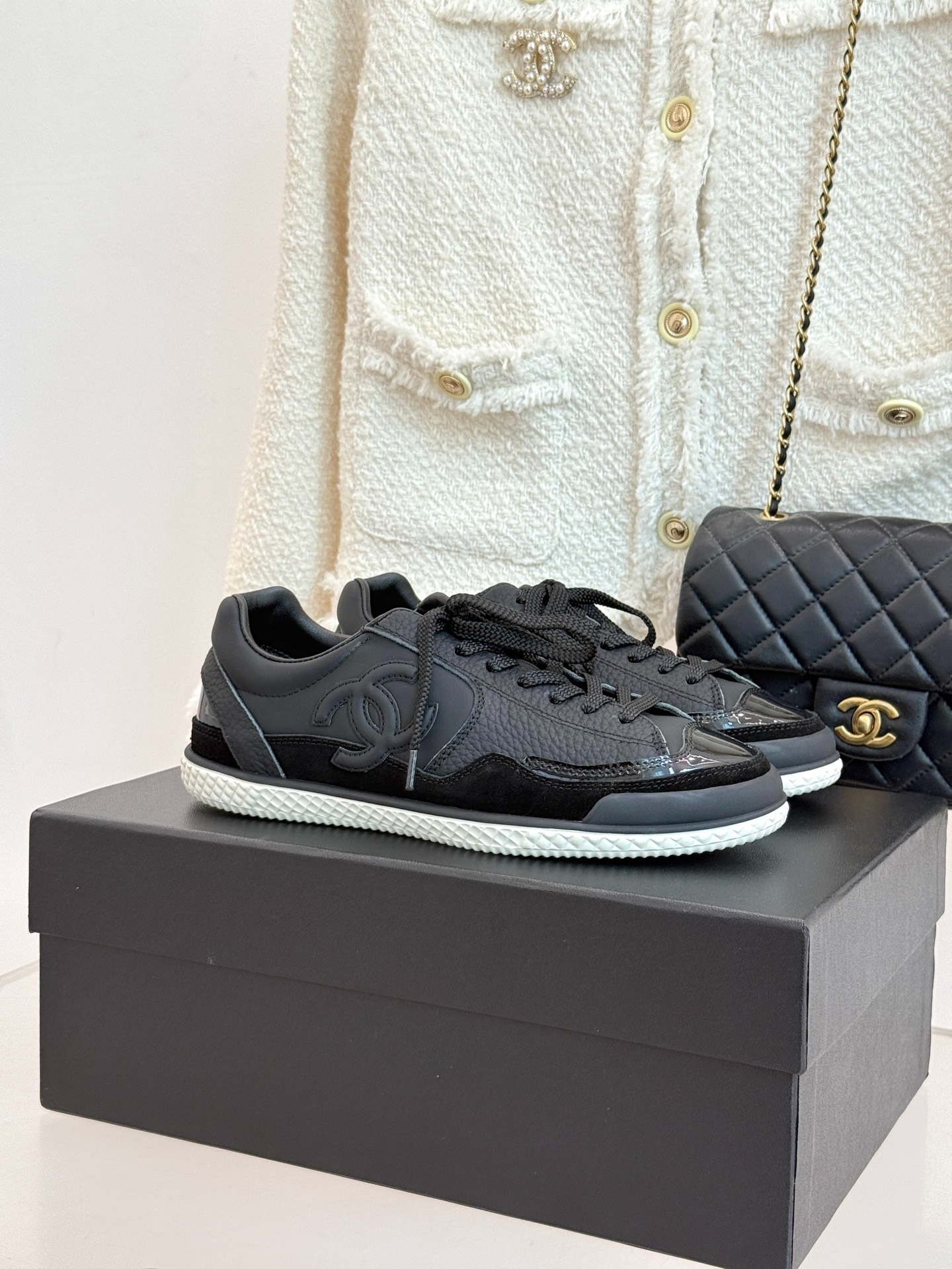 샤넬 25K 신상 더블C 캐주얼 운동화
