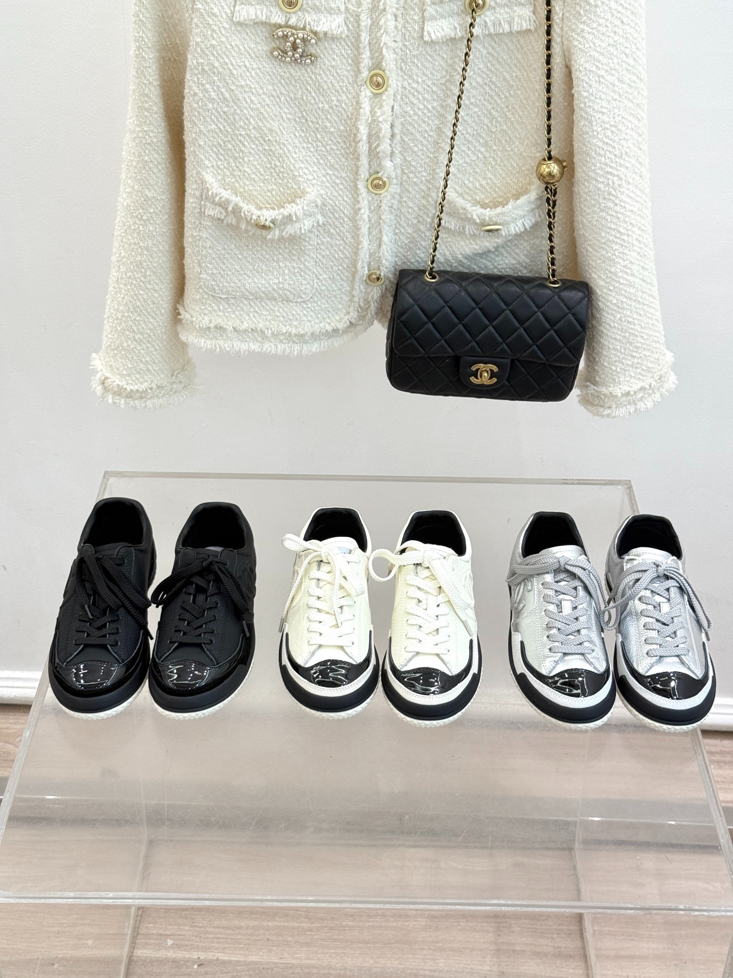 샤넬 25K 신상 더블C 캐주얼 운동화