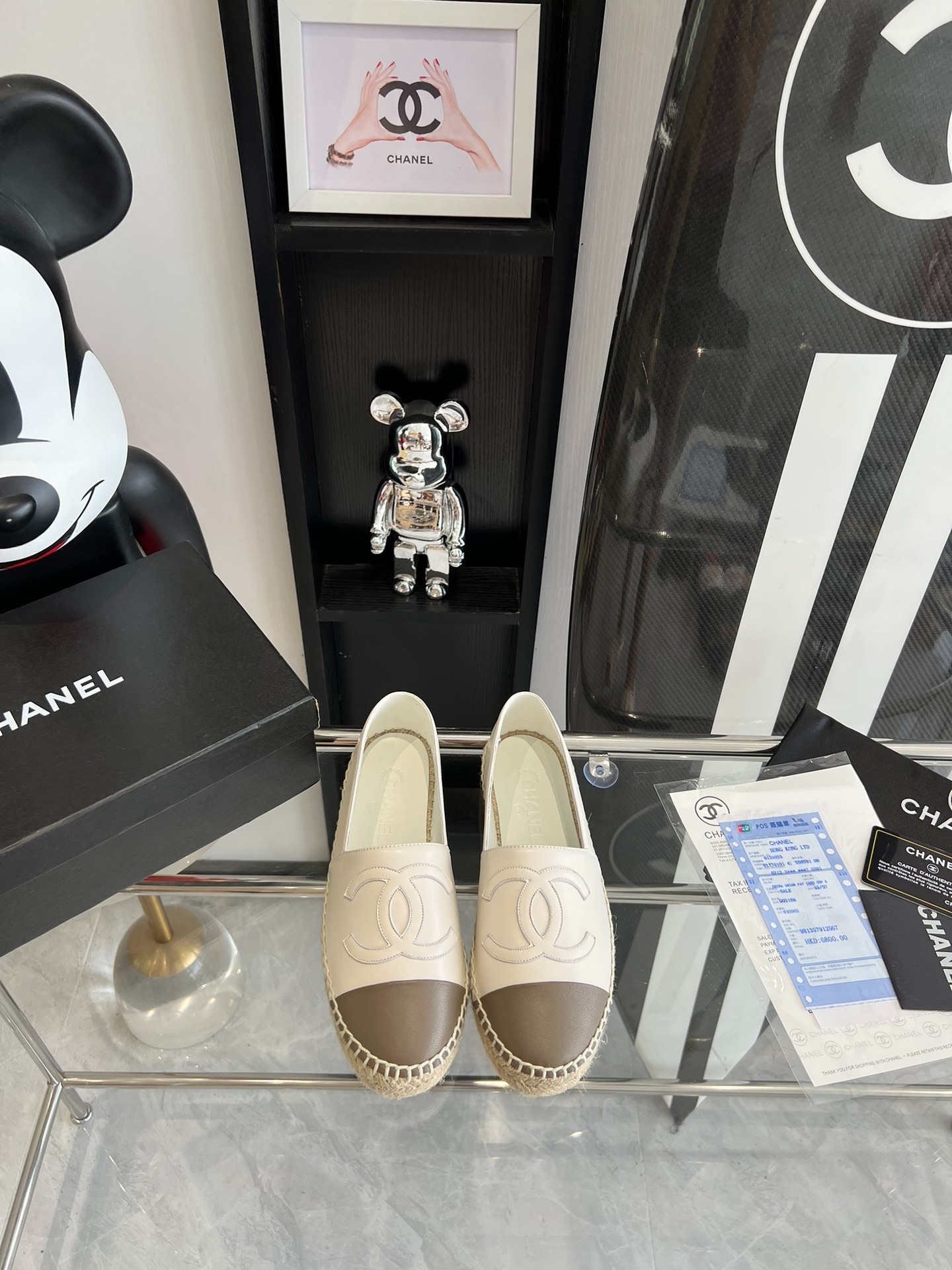 샤넬 에스파듀 슬립온