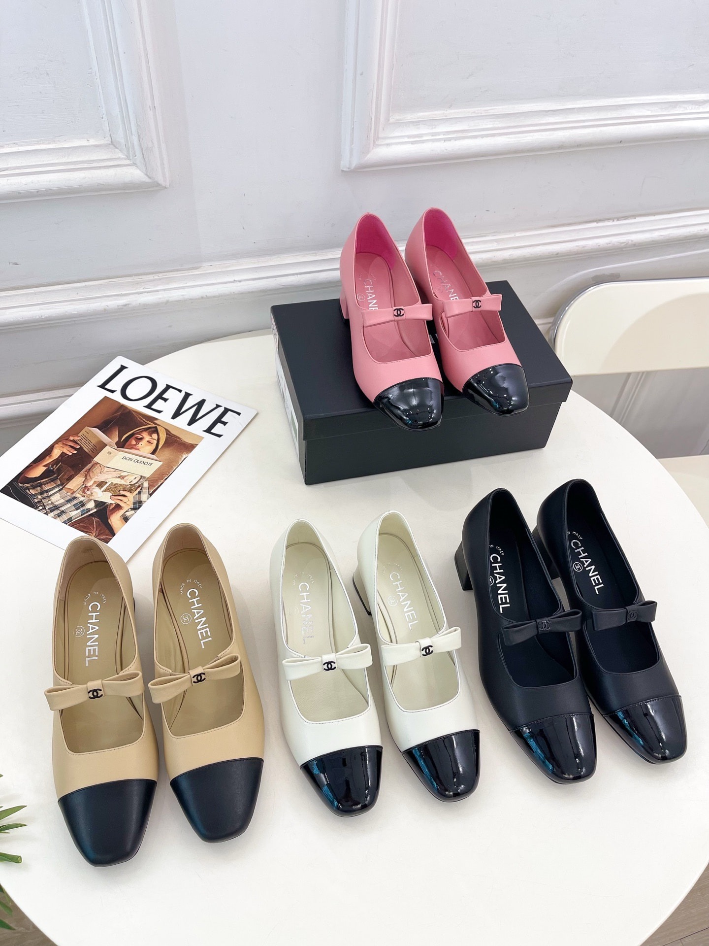 샤넬 25 신상 클래식 메리제인 통굽