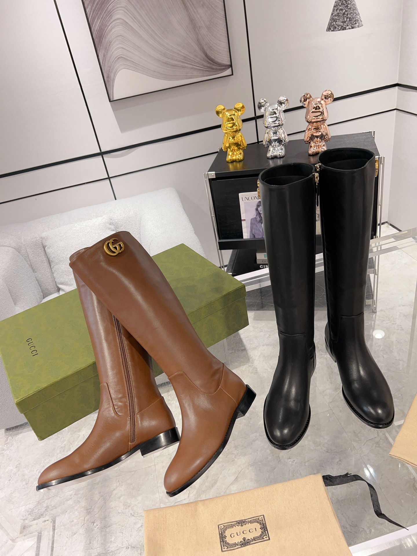 구찌 신상 클래식 부츠