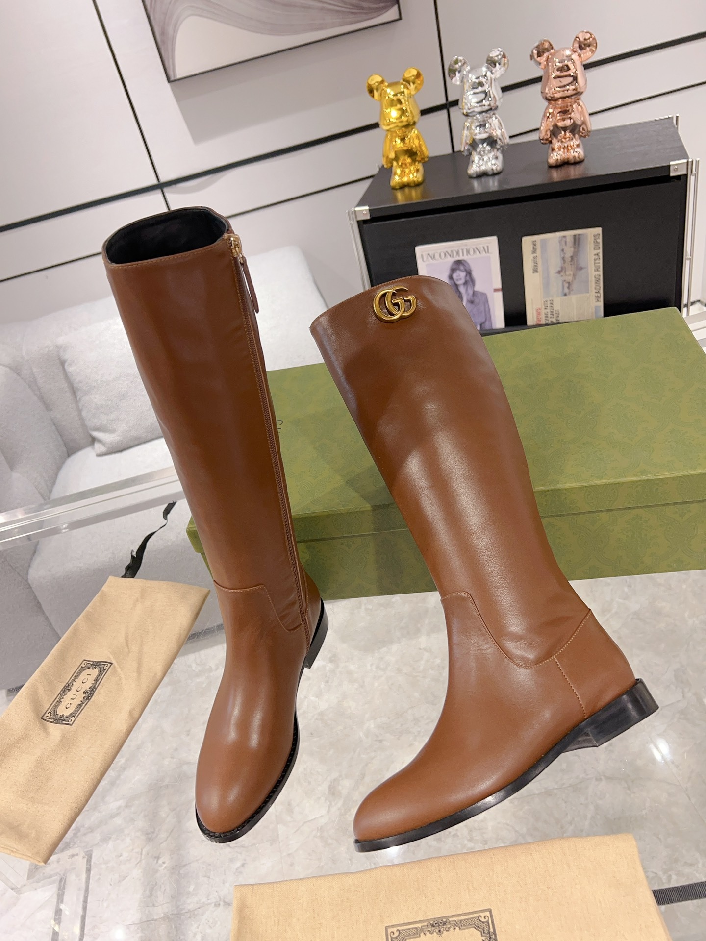 구찌 신상 클래식 부츠