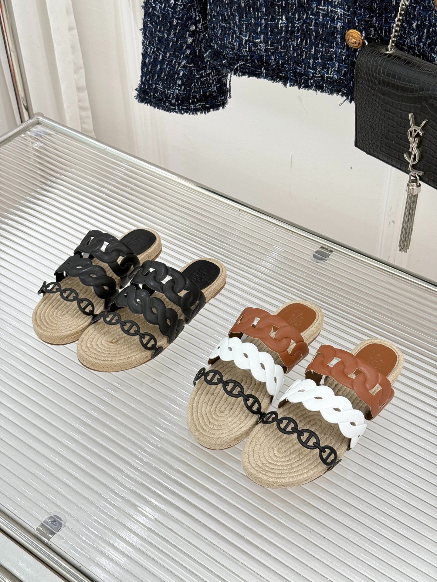 에르메스 클래식 슬리퍼