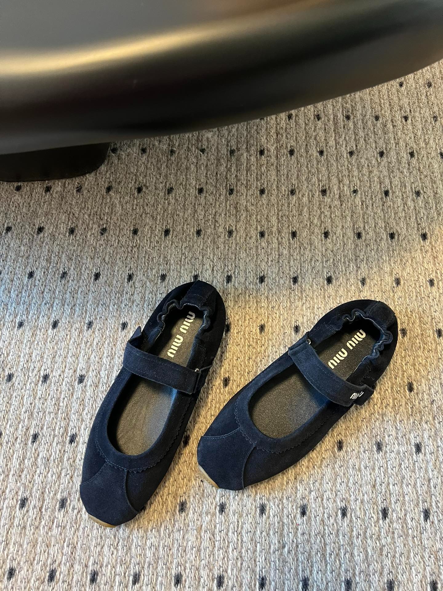 미우미우 25ss 신상 메리제인 발레화