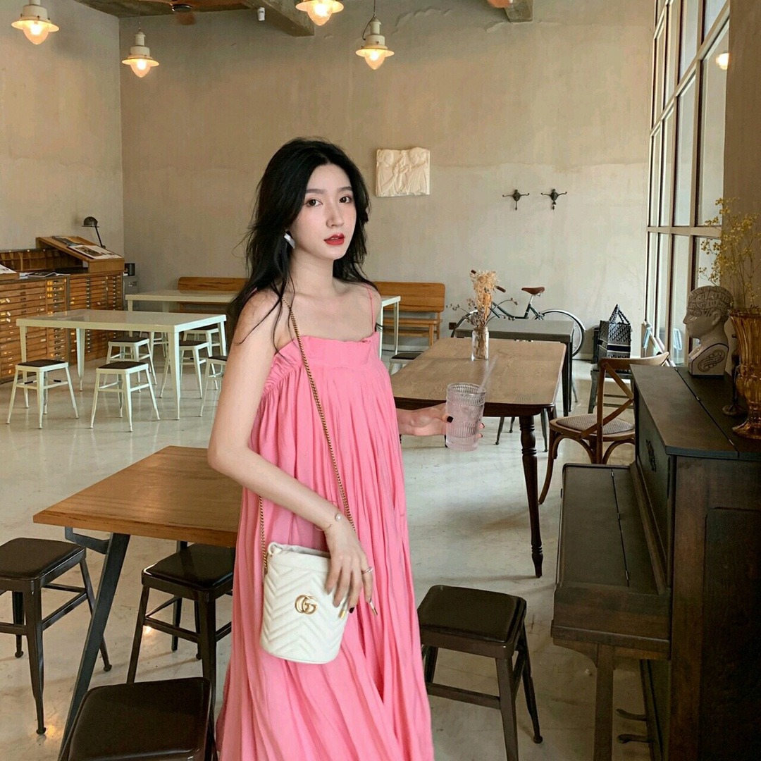 구찌 마몬트 미니 체인 버킷백