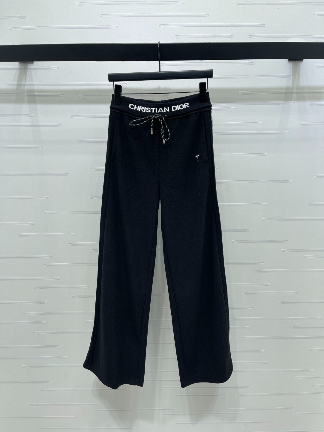 디올 25 신상 스트링 테이프 와이드 팬츠