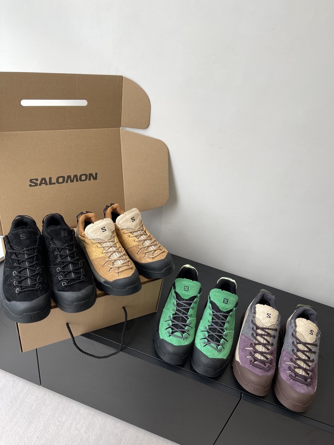 살몬 25ss 뉴에어로글라이드3 그레이블 운동화