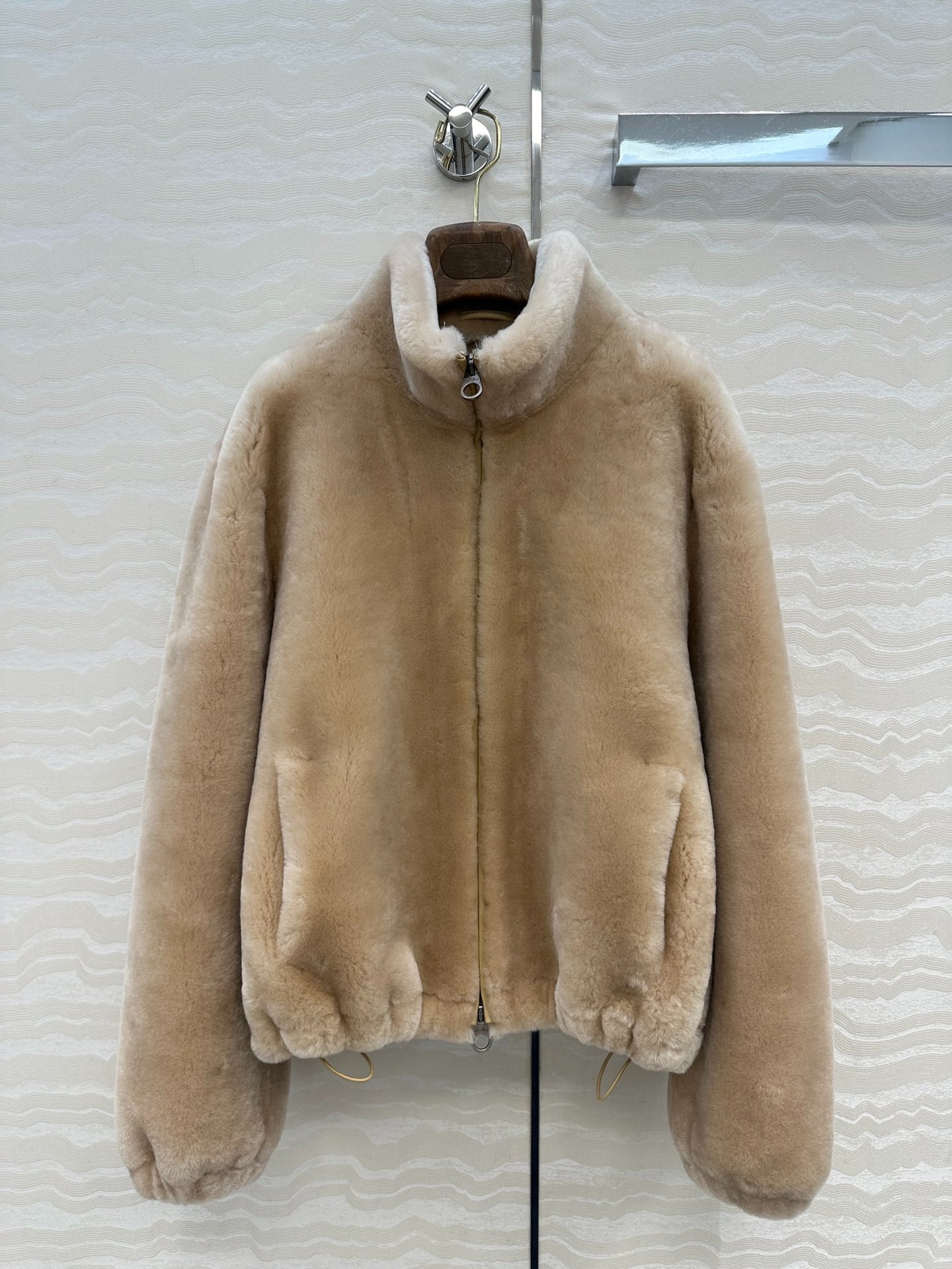 로로피아나 누바카 모피 일체형 코트