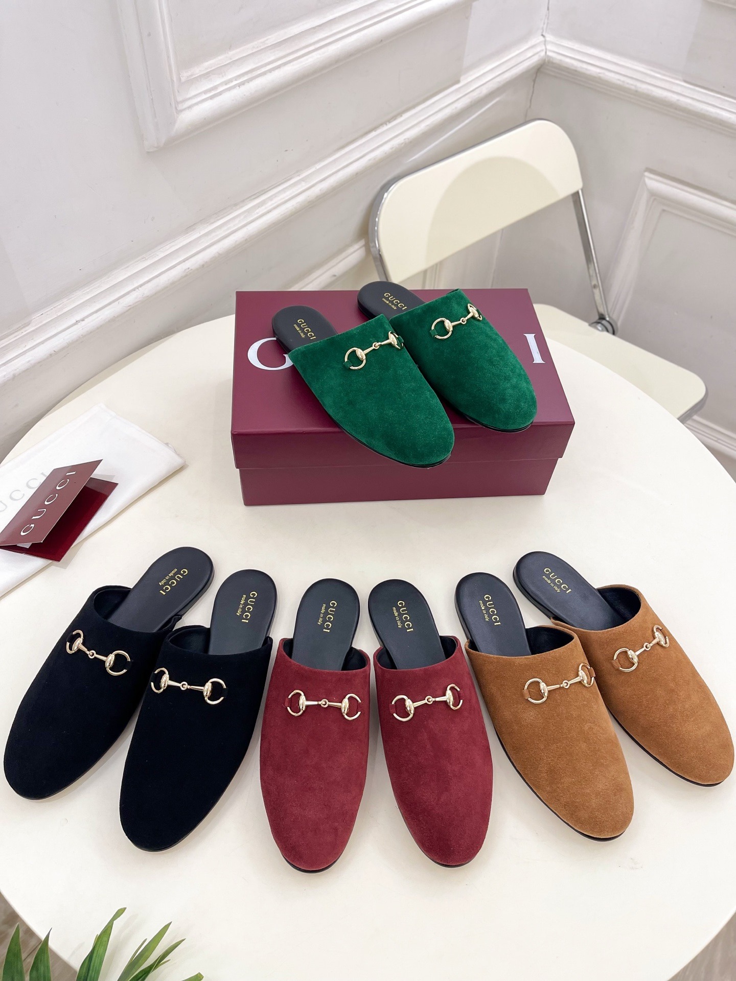 구찌 신상 클래식 세미슬리퍼