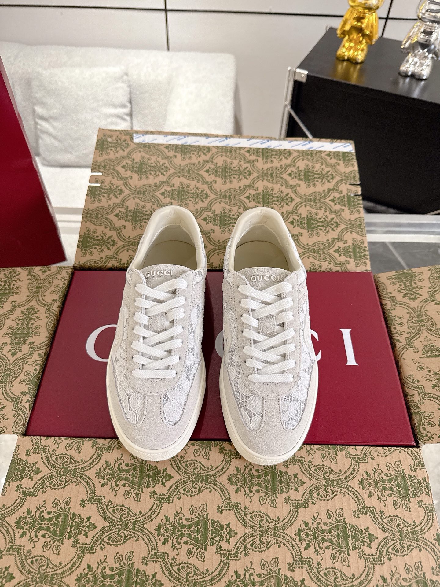 구찌 맥80 커플 운동화