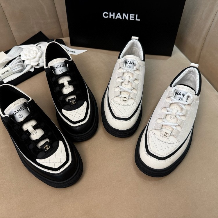 샤넬 25b 퀄팅 스니커즈