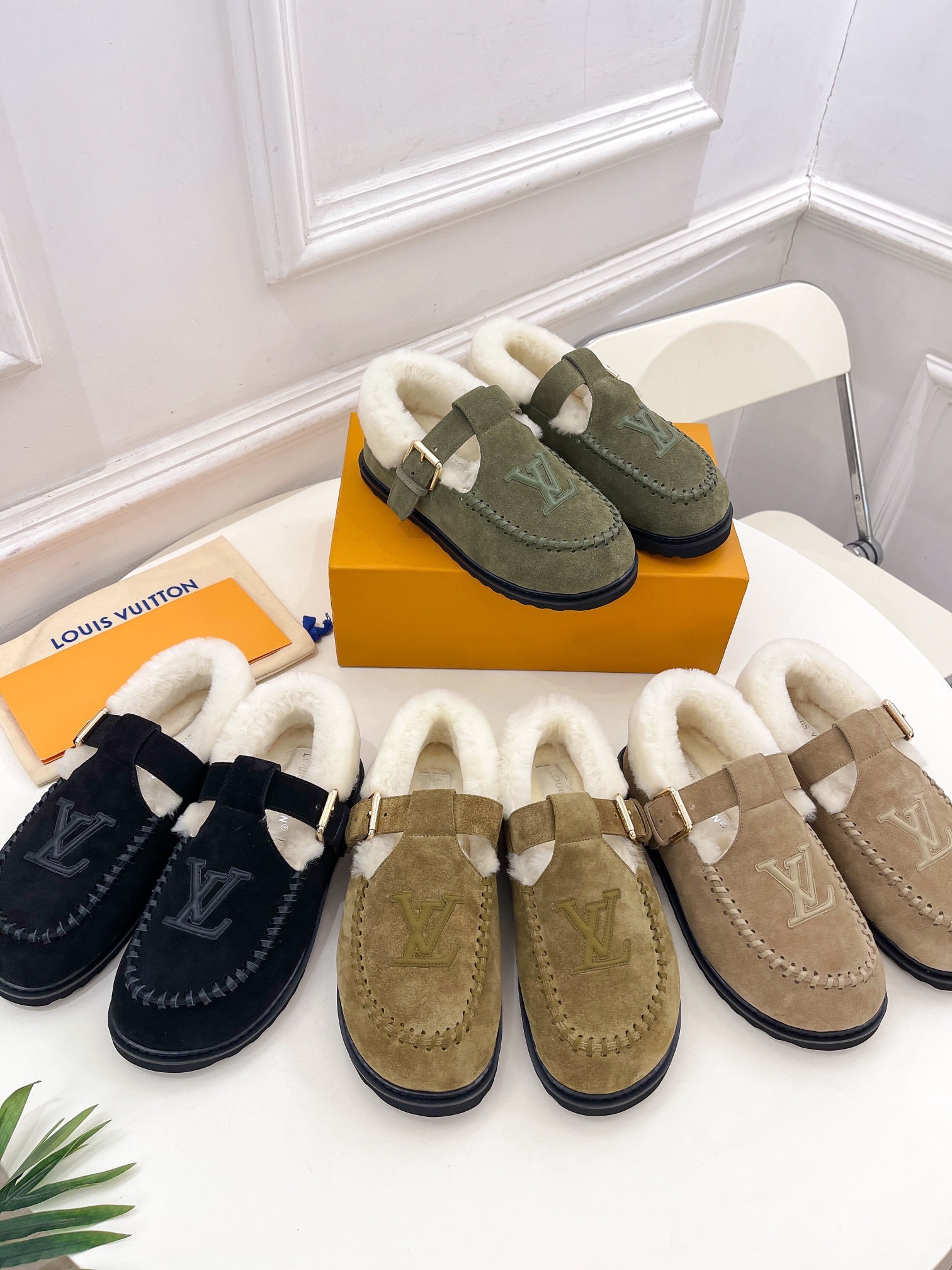 루이비통 25 신상 메리제인 퍼