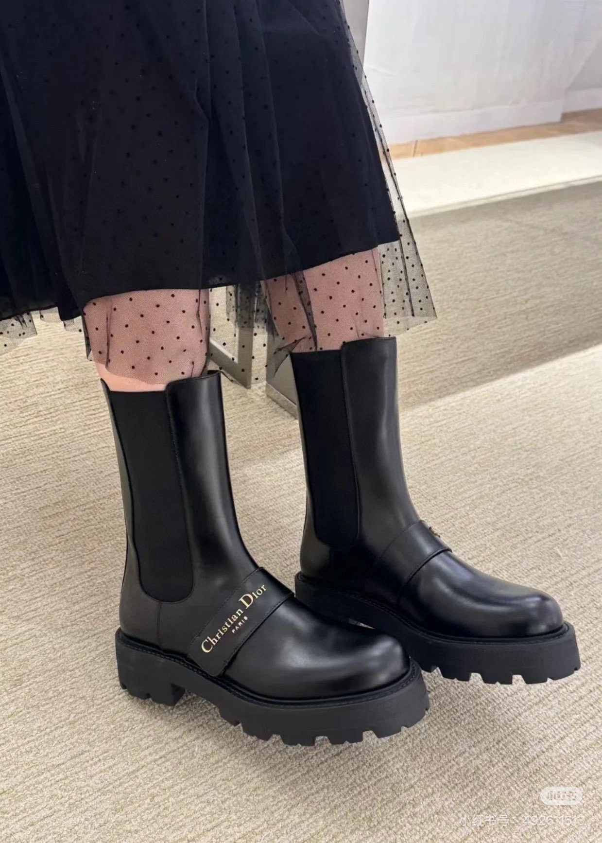 디올 25ss 신상 첼시 부츠