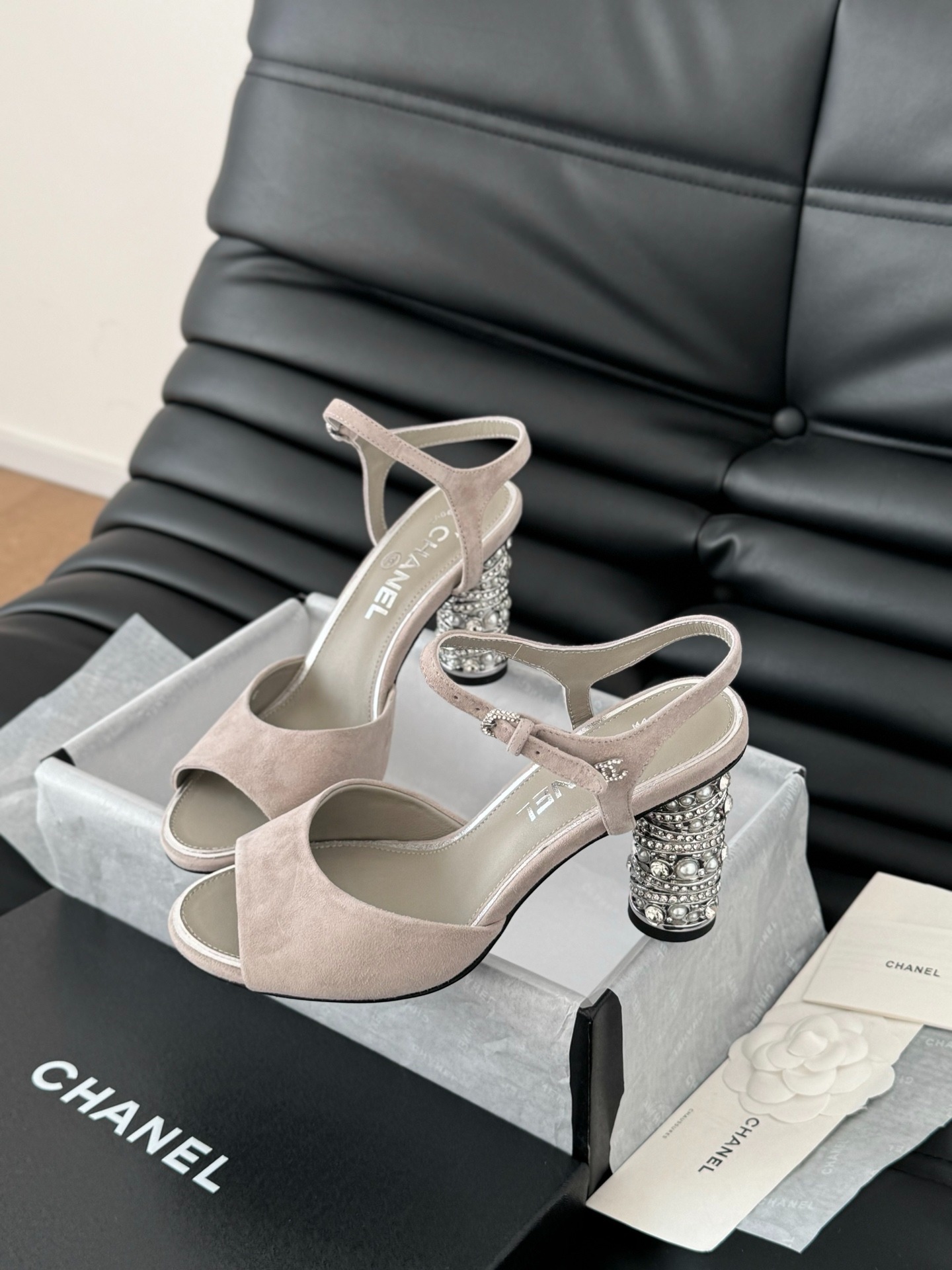 샤넬 25C 뉴 메리제인 라인 슬링백