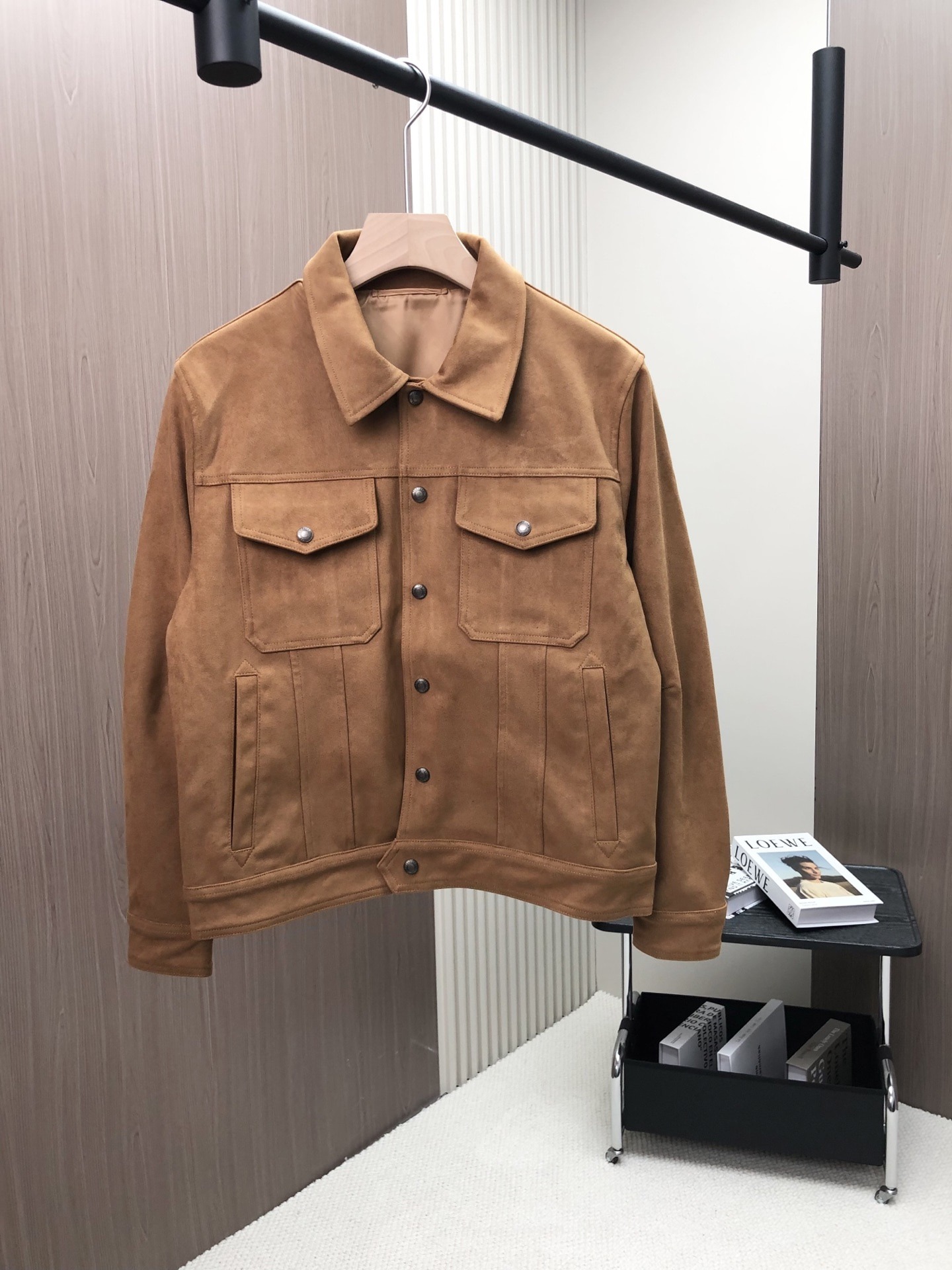 톰포드 25SS 남성 스웨이드 재킷