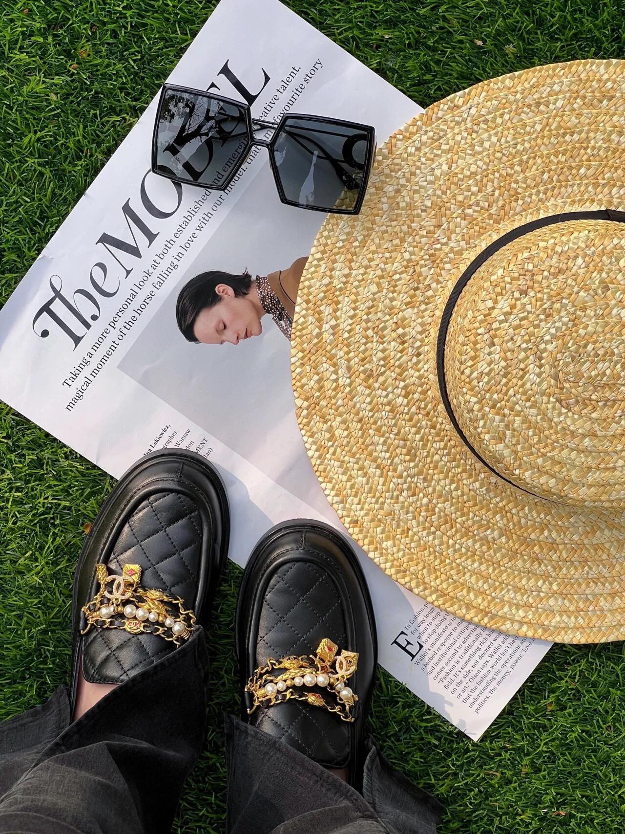 샤넬 프리미엄 클래식 로퍼