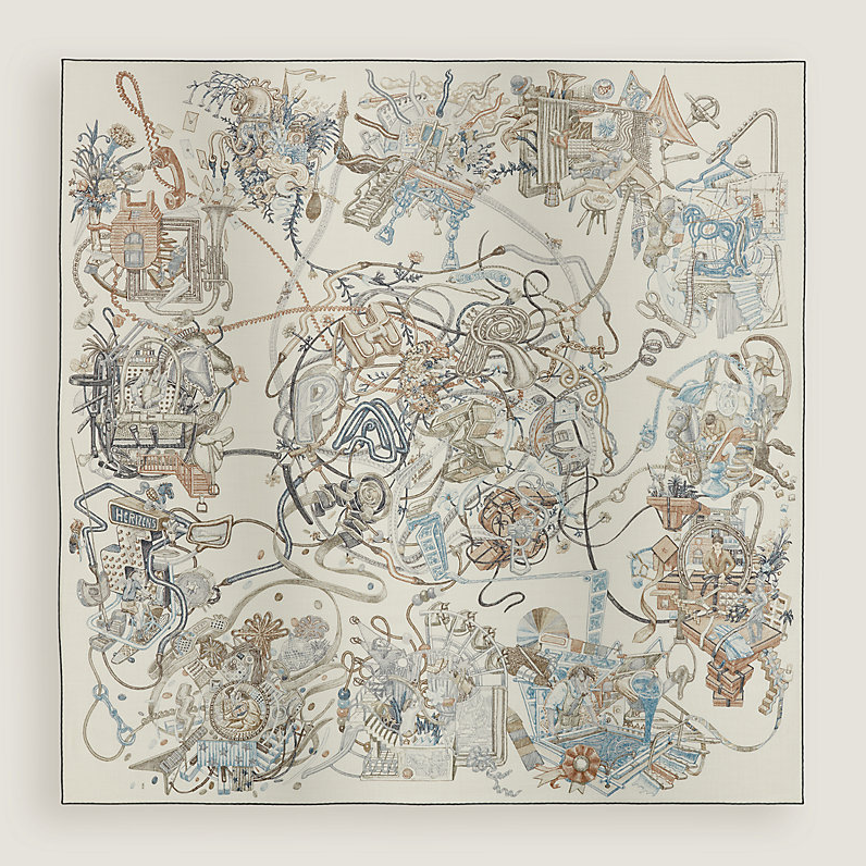 에르메스 르 몬드 데르메스 숄