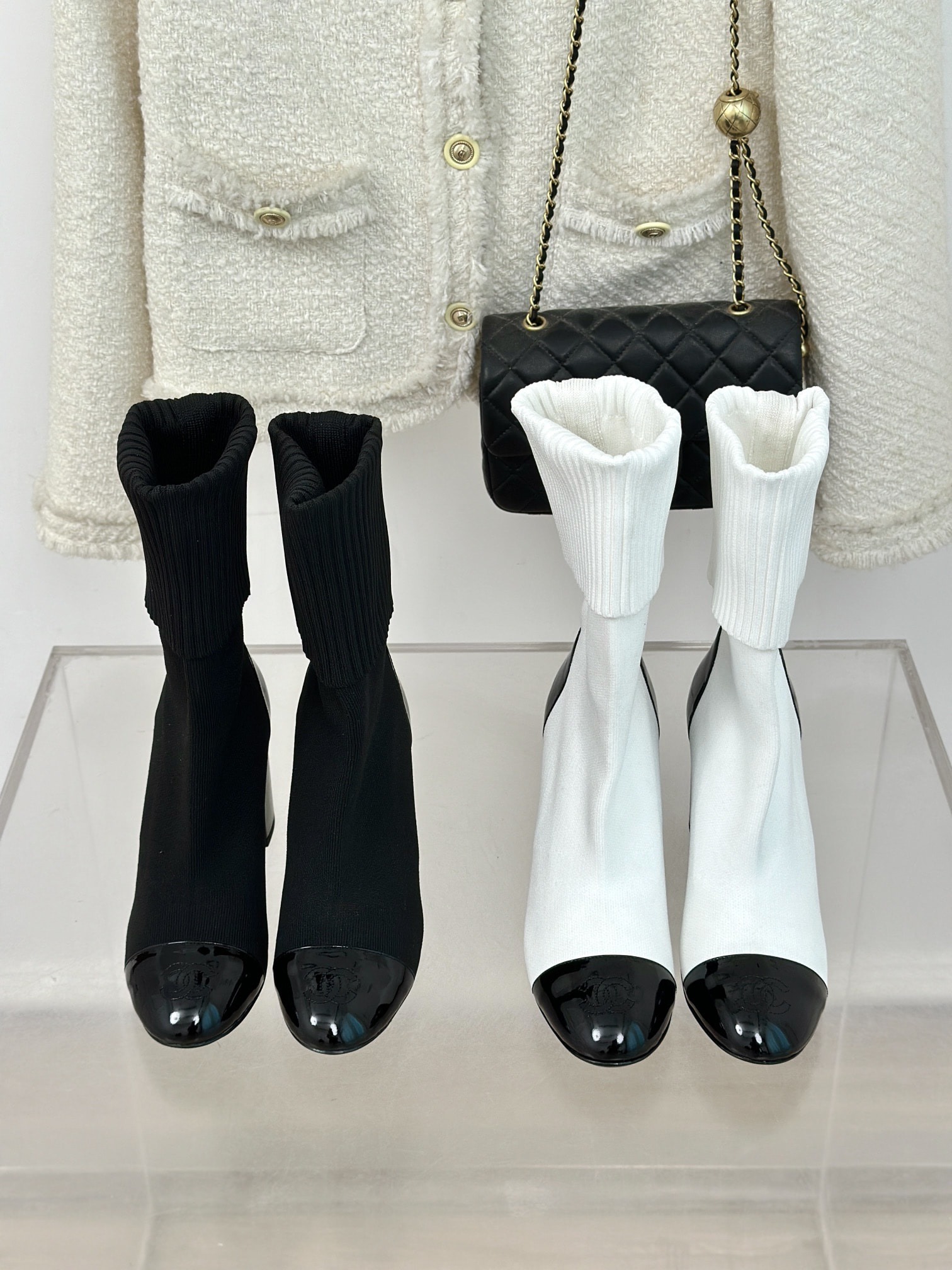 샤넬 24S 신상 양말부츠