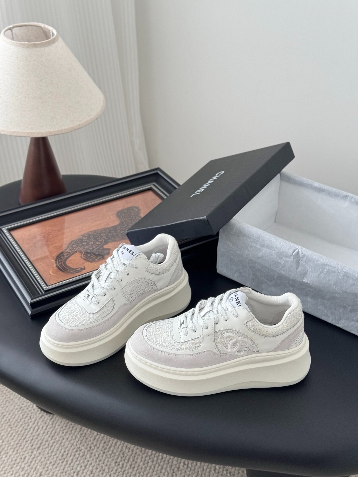샤넬 25C 신상 스니커즈