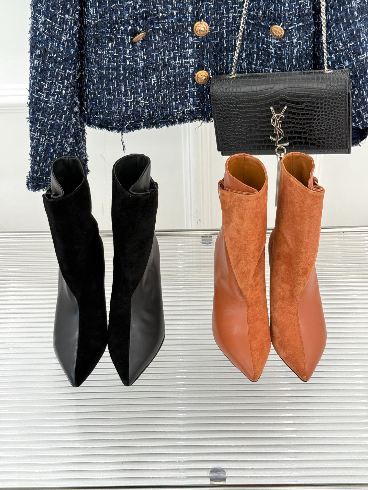 에르메스 추동 신상 앵클부츠