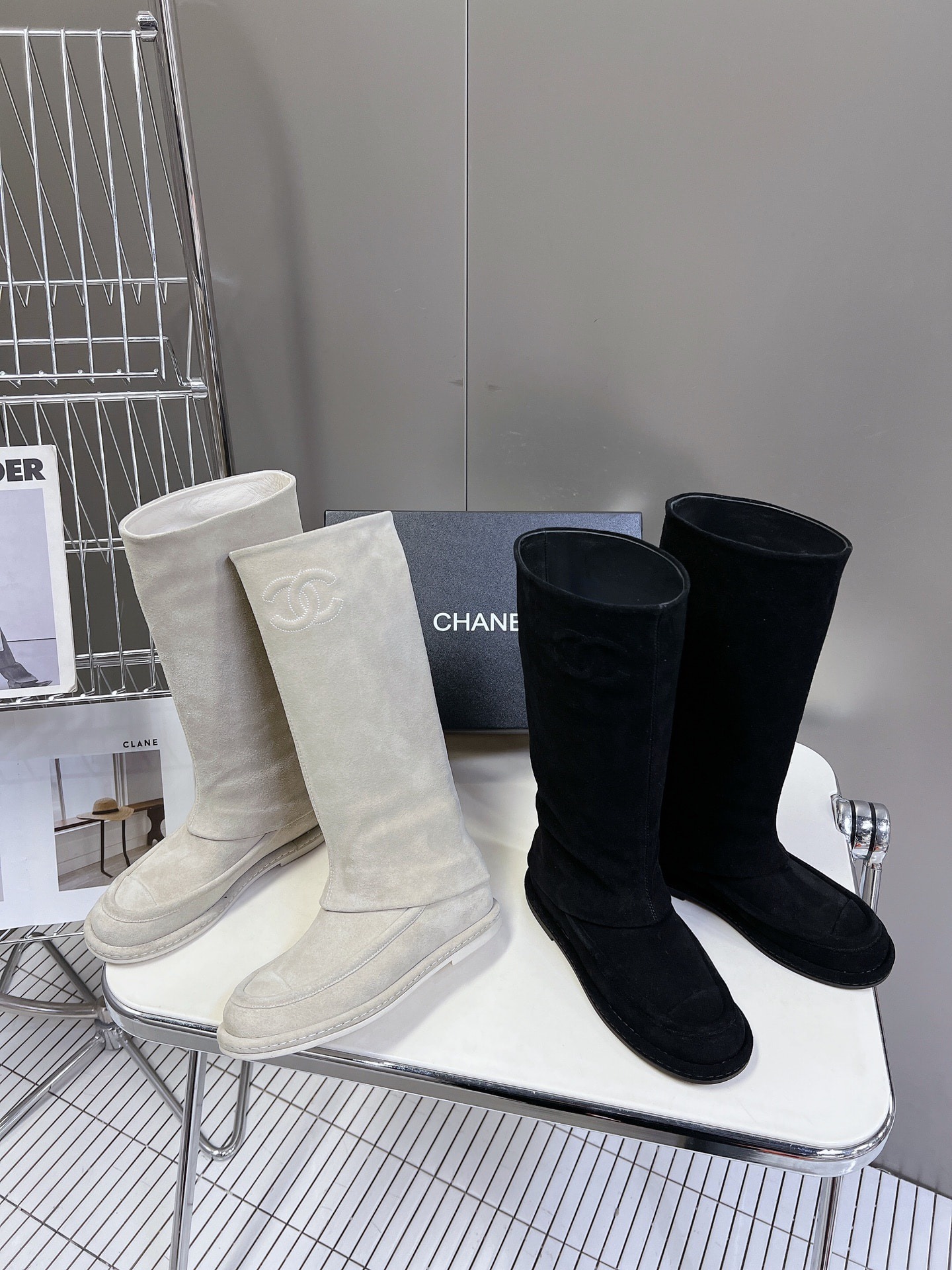 샤넬 신상 사계절 워커부츠