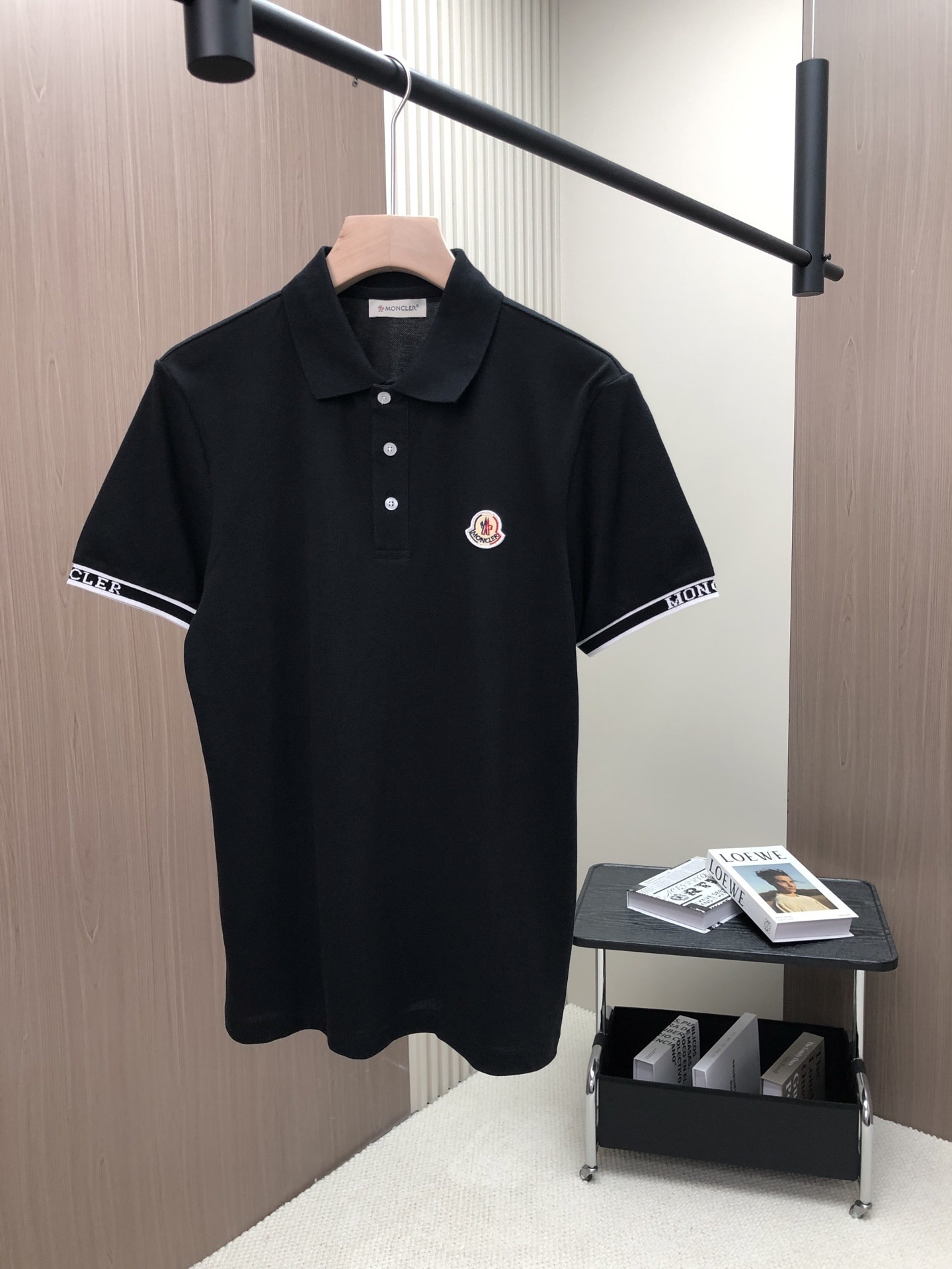 몽클레어 25SS 캐주얼 터틀넥 폴로 셔츠