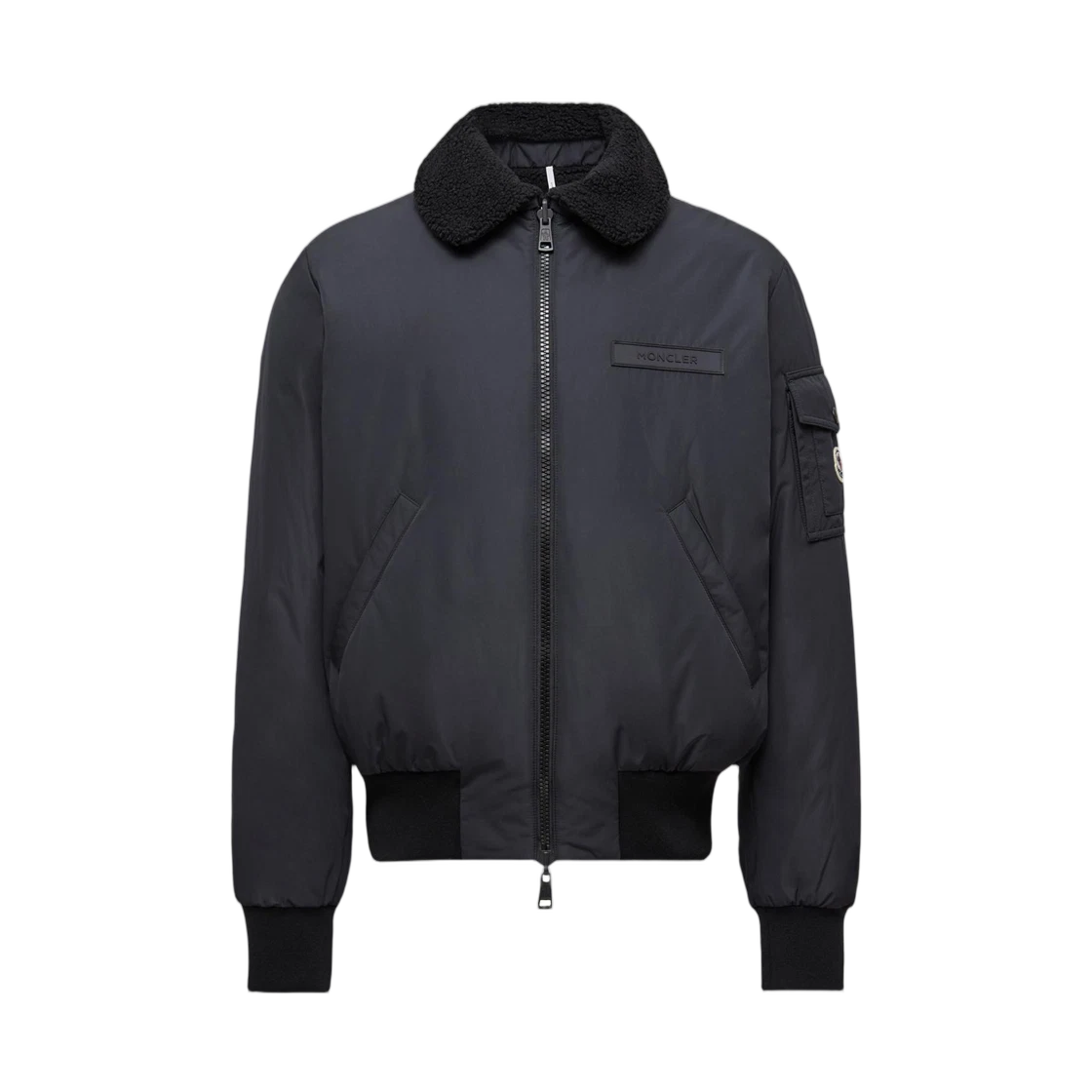 몽클레어 몰레브리에 리버시블 테디 에비에이터 자켓