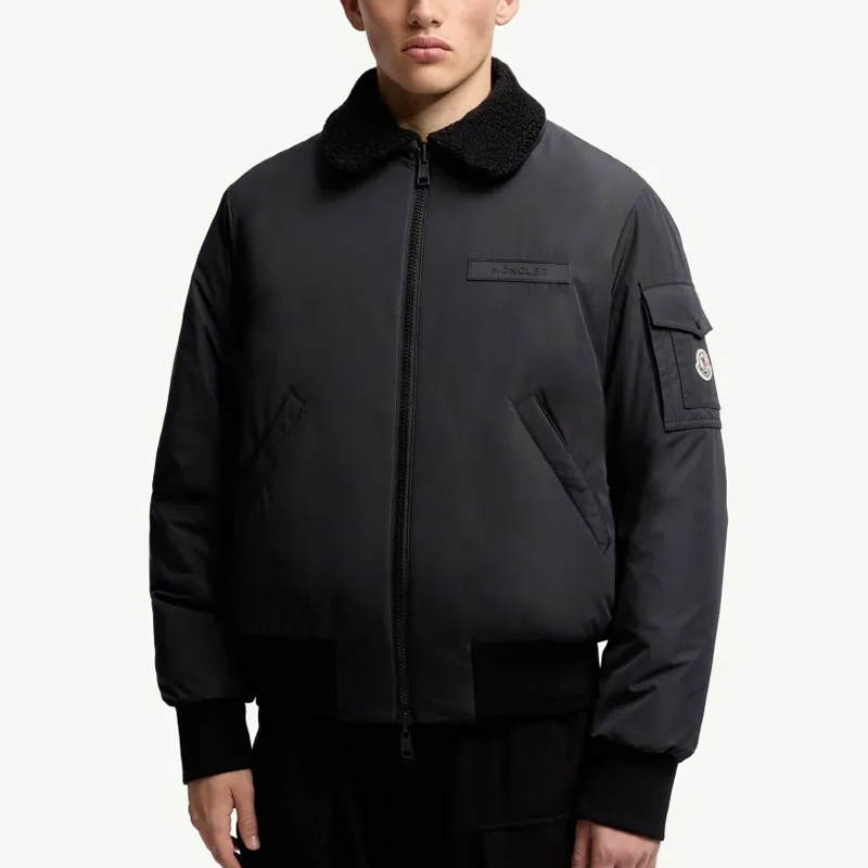 몽클레어 몰레브리에 리버시블 테디 에비에이터 자켓