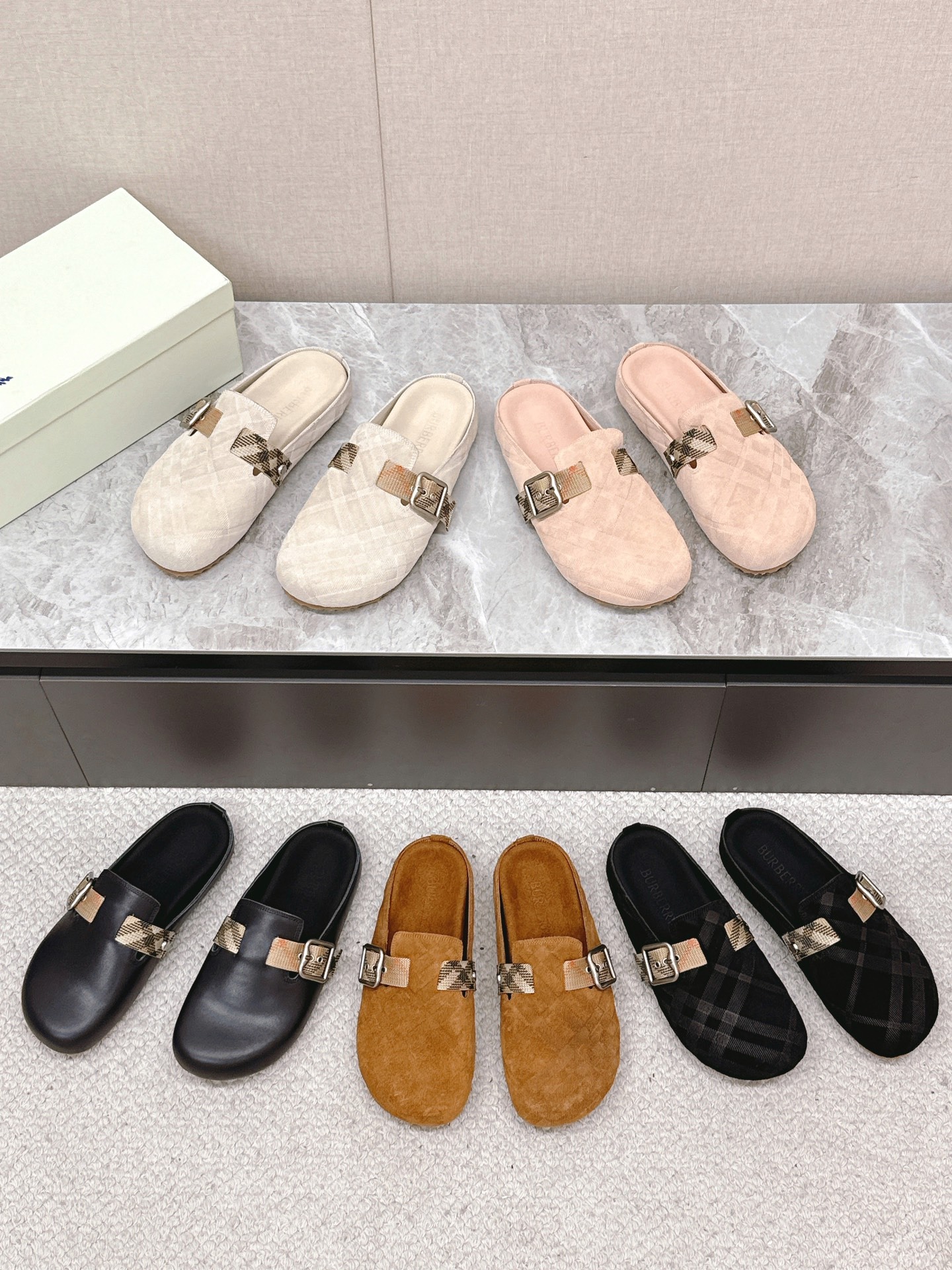 버버리 25 신상 커플 버켄 스니커즈